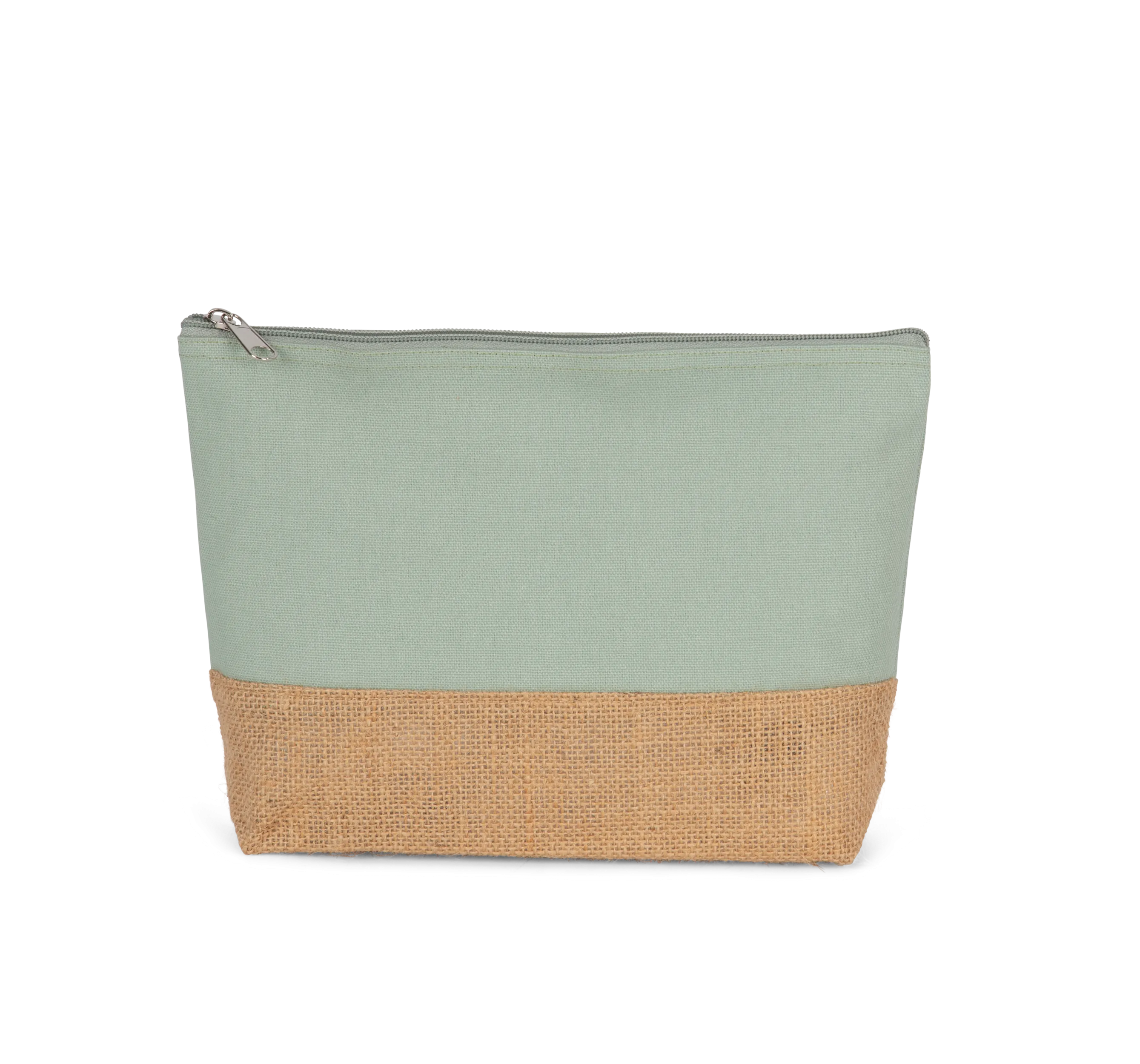 Estuche de algodón canvas y yute