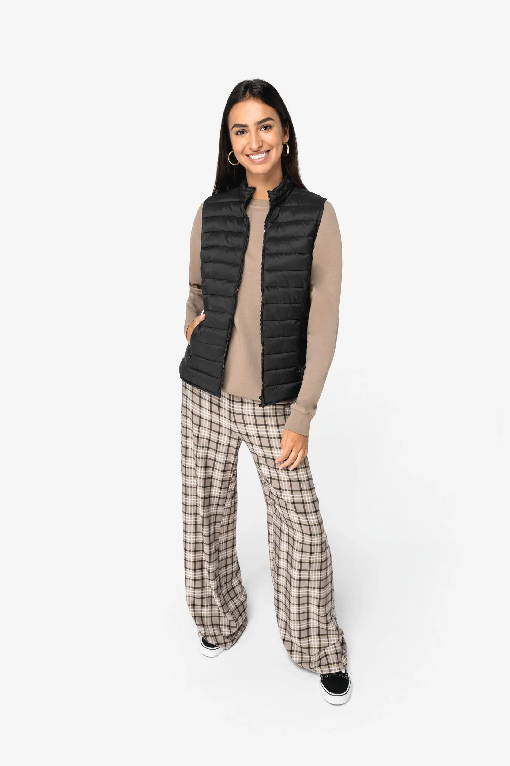 Chaleco ecorresponsable ligero mujer
