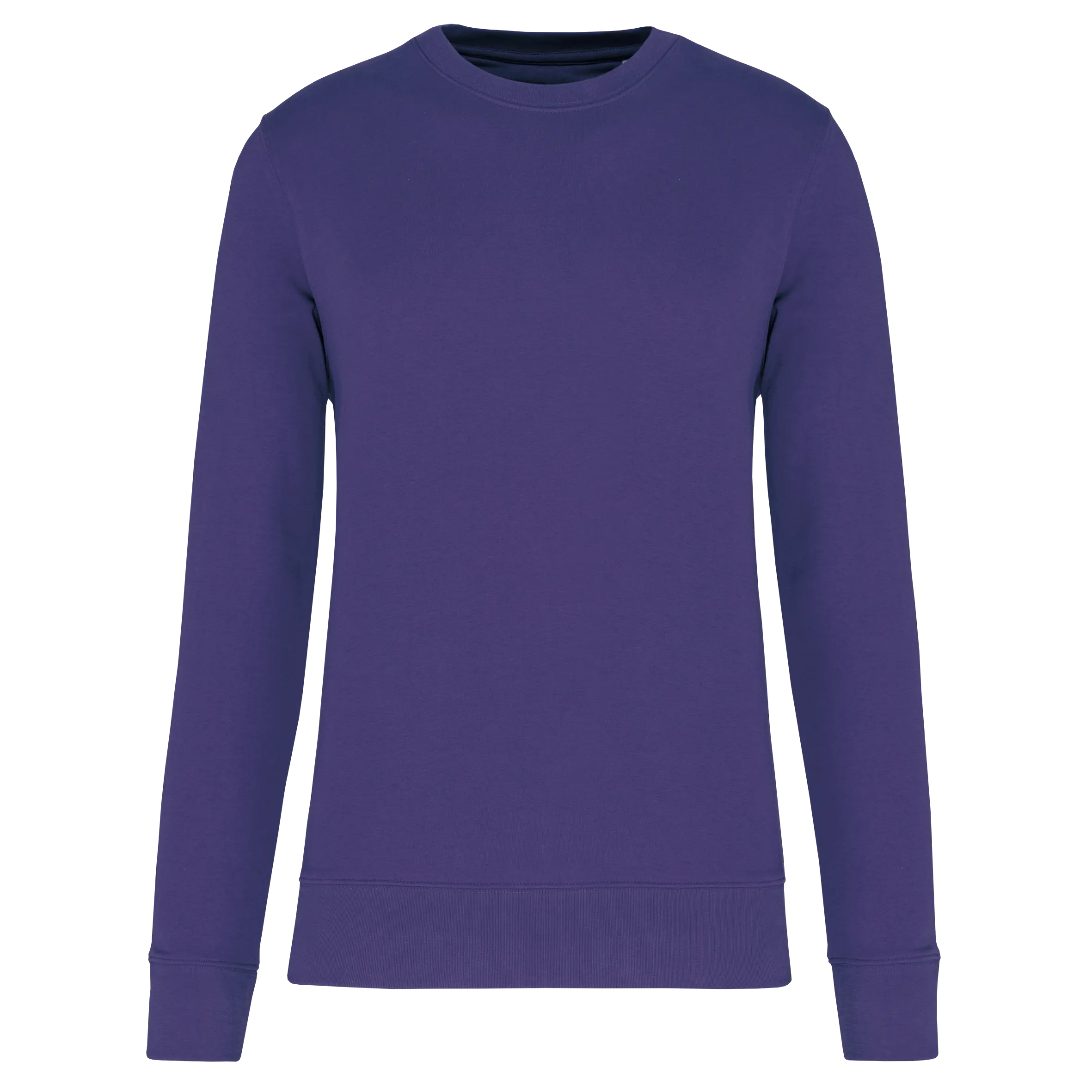 Sudadera ecorresponsable de cuello redondo unisex
