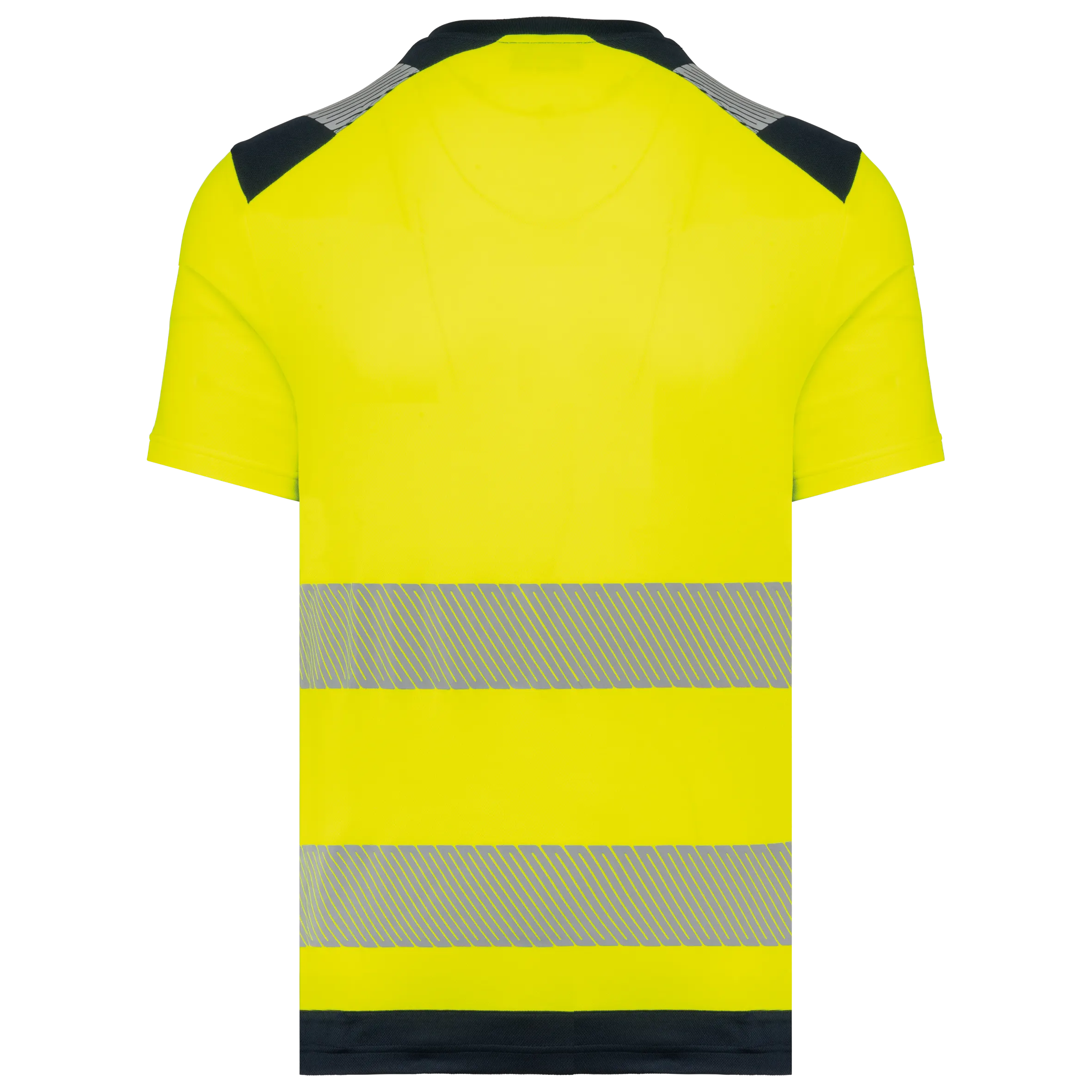 Camiseta de seguridad reciclada manga corta unisex