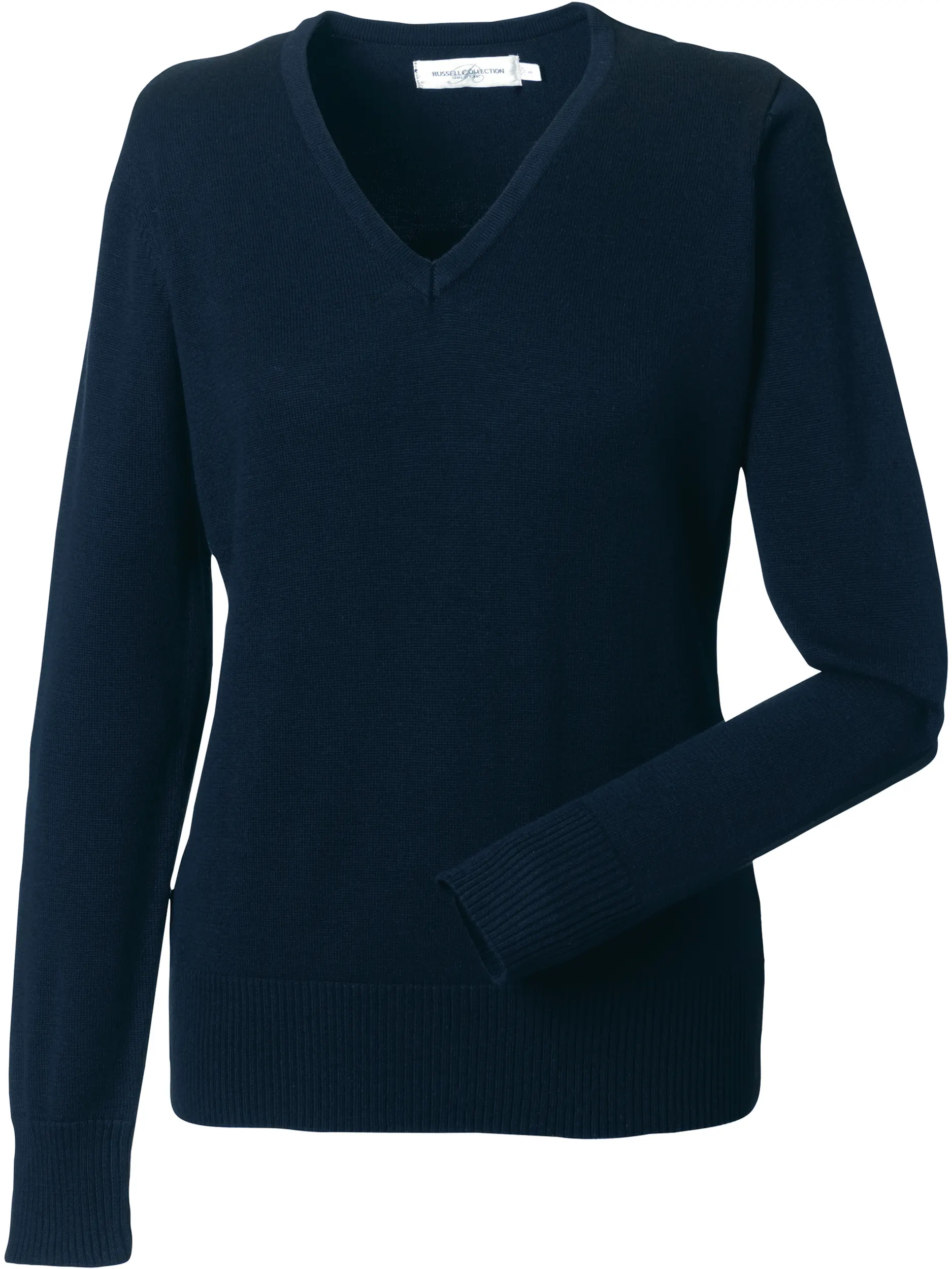 Jersey cuello de pico mujer