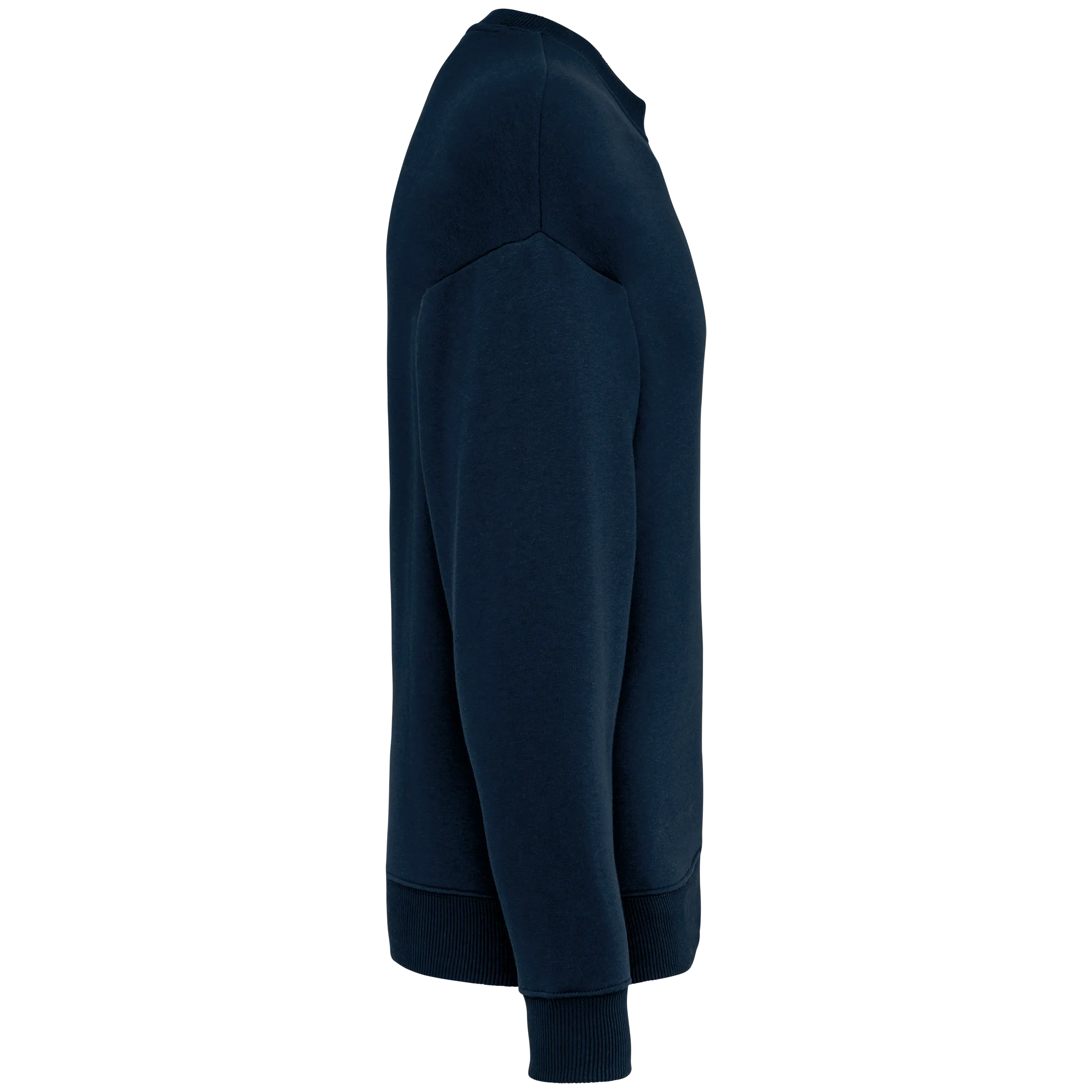 Sudadera ecorresponsable cuello redondo oversize unisex