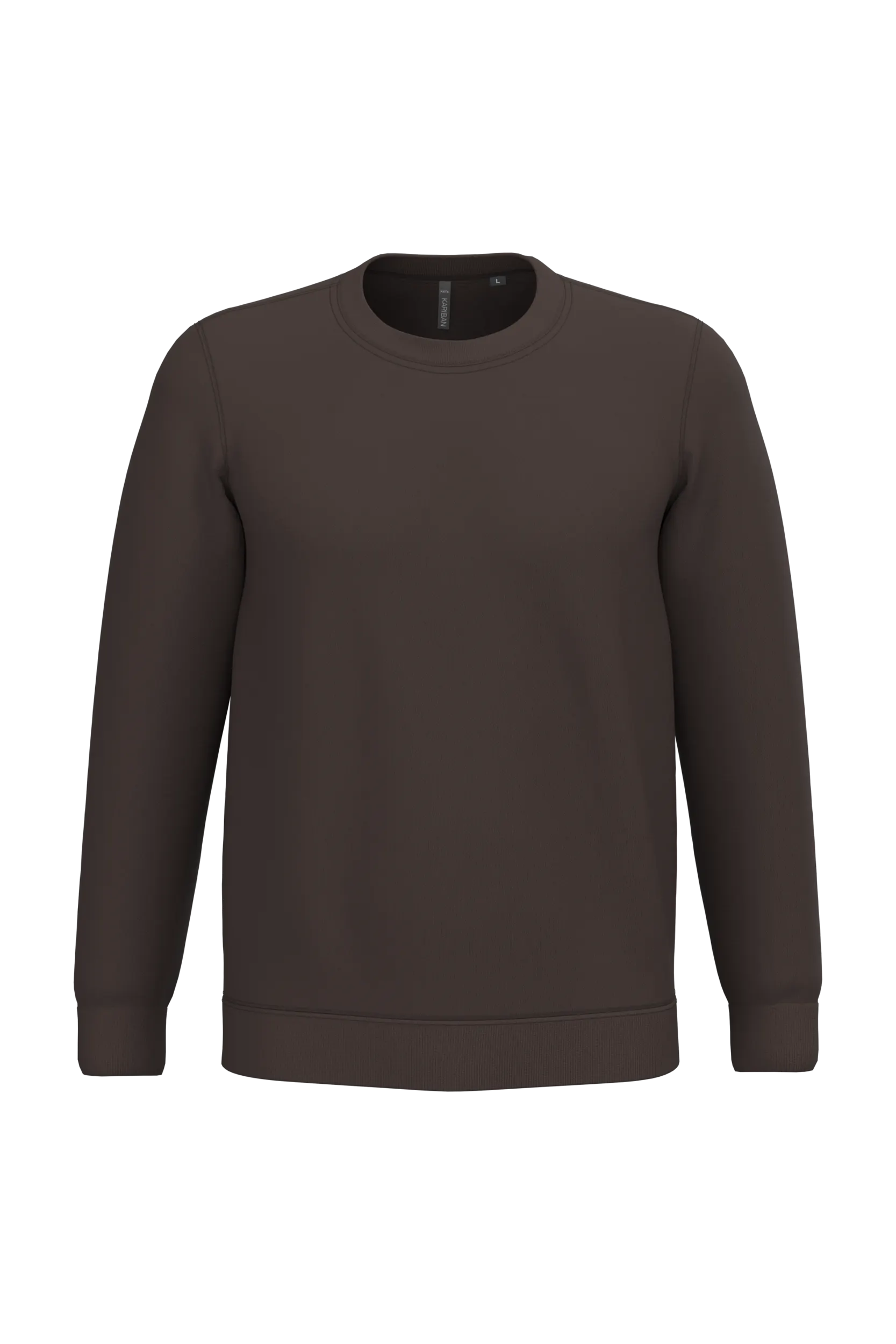 Sudadera cuello redondo