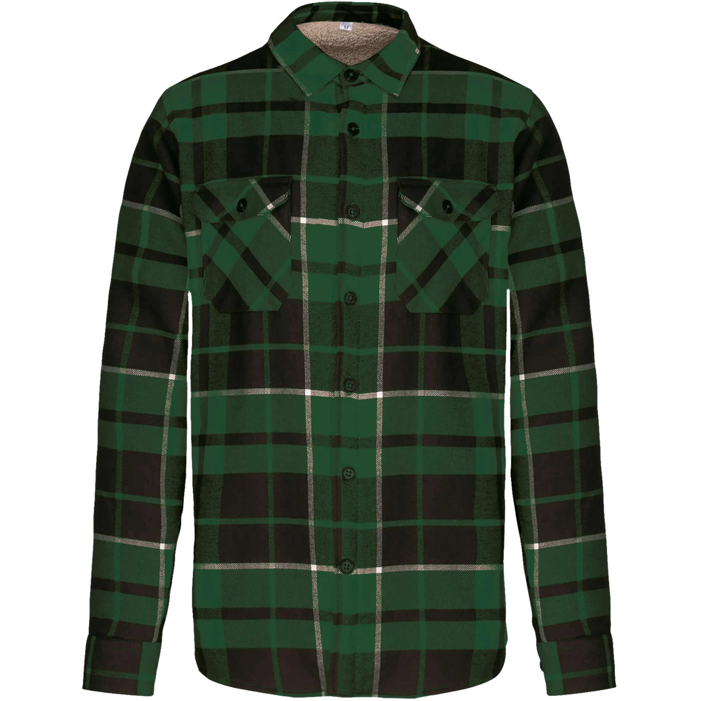 Sobrecamisa leñador forro de sherpa