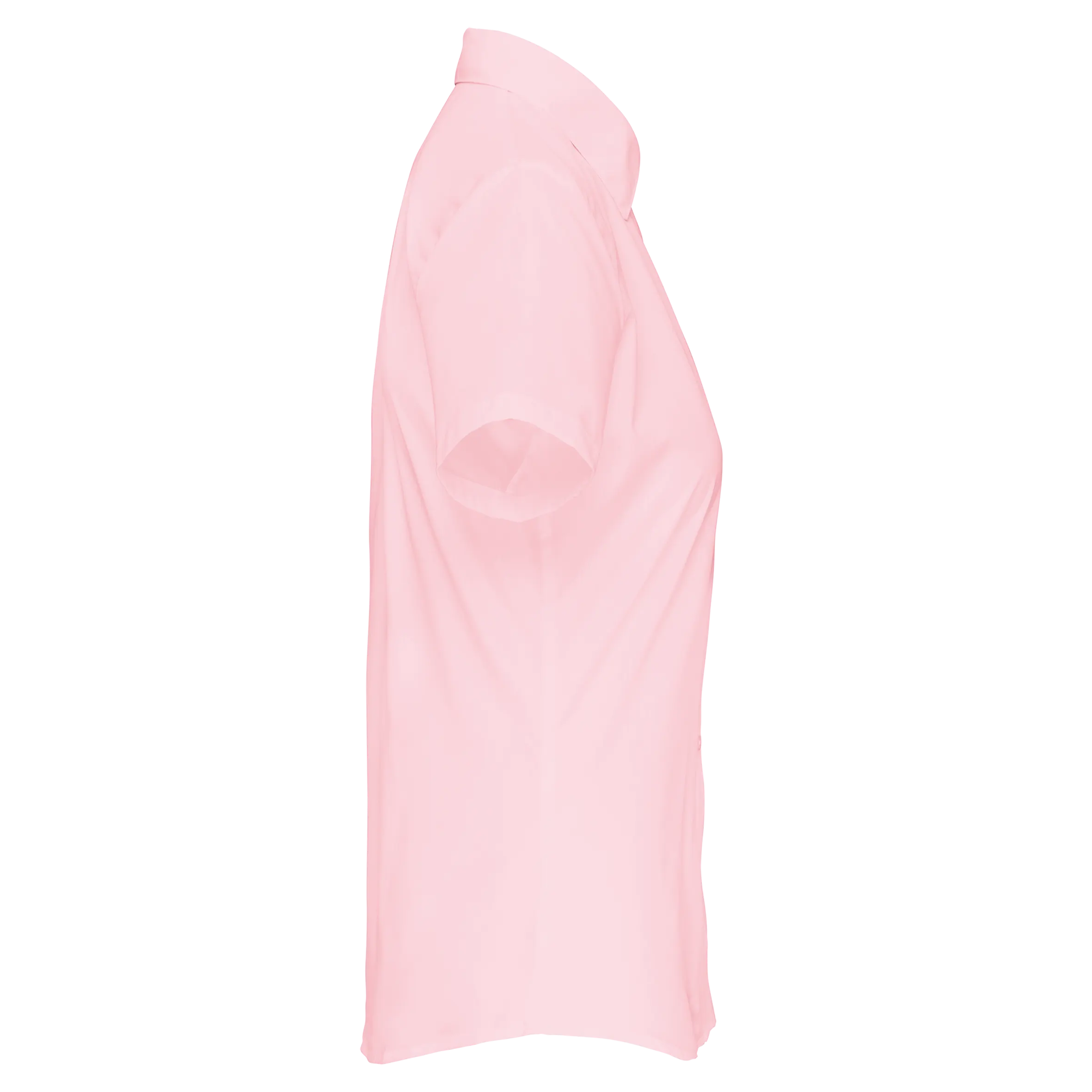 Camisa popelina de polialgodón manga corta de fácil cuidado mujer