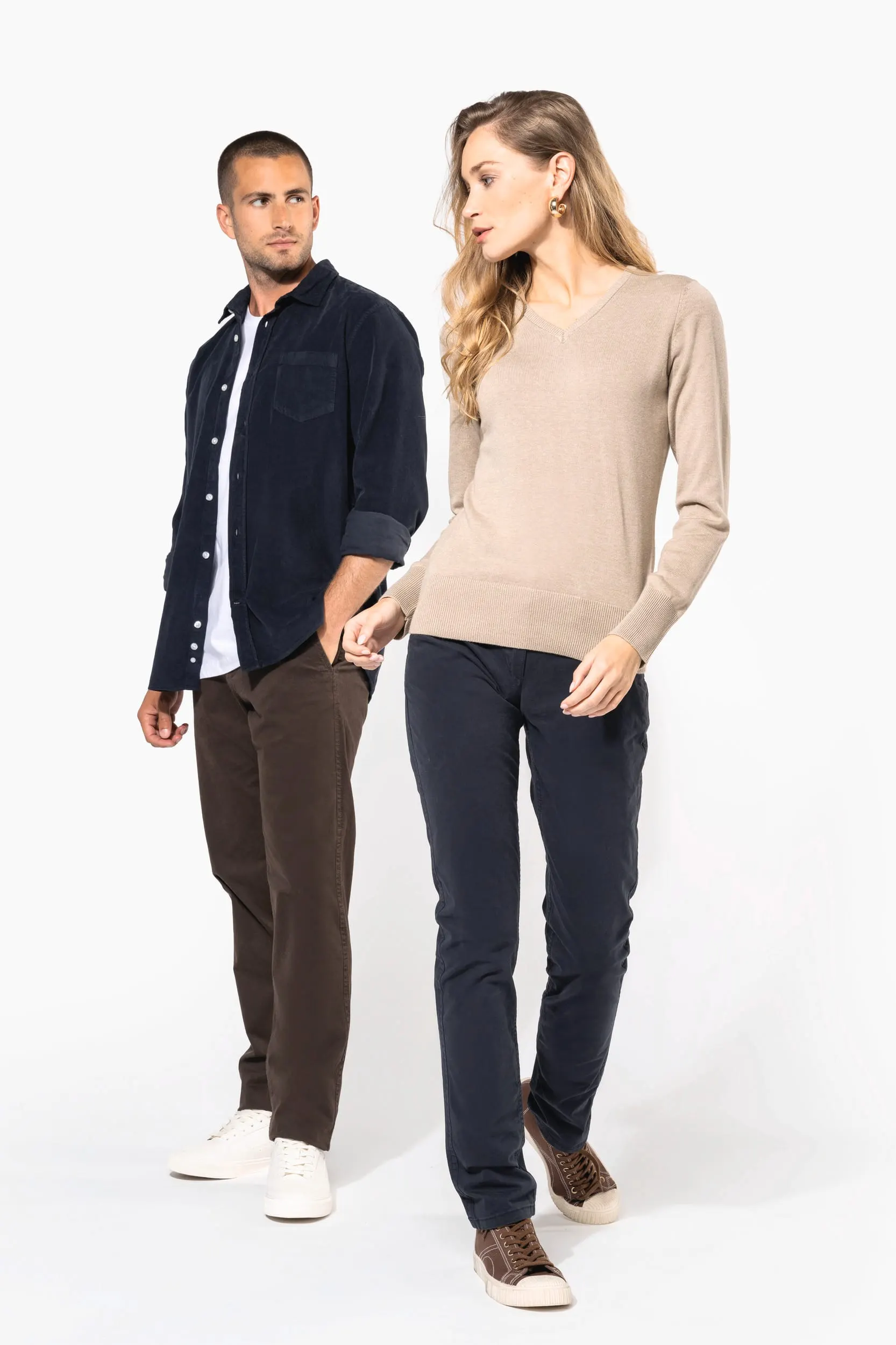Pantalón chino mujer