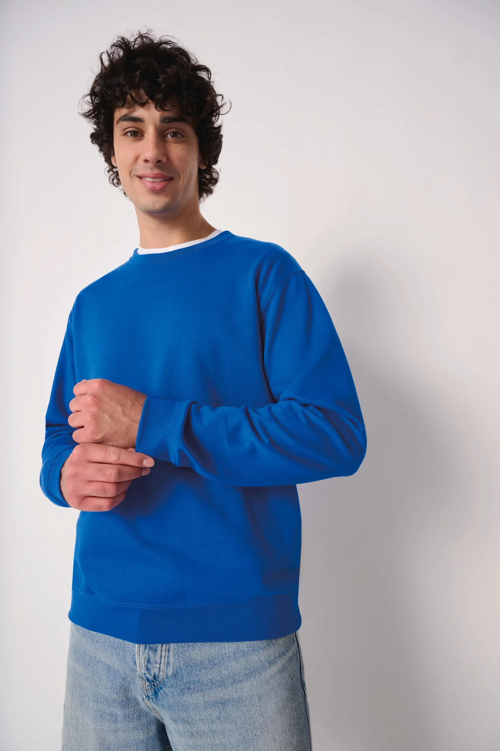 Sudadera cuello redondo unisex