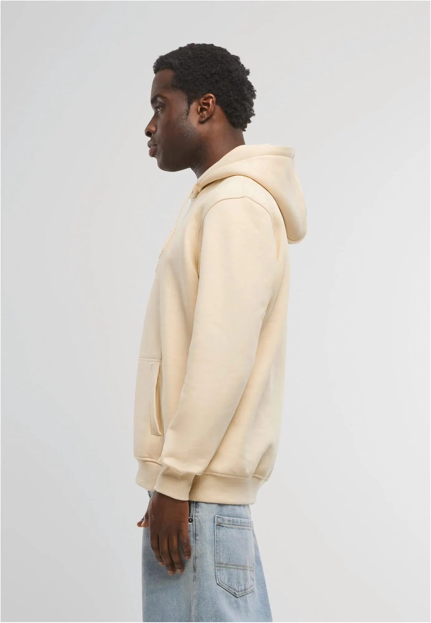 Sudadera con capucha de tejido grueso