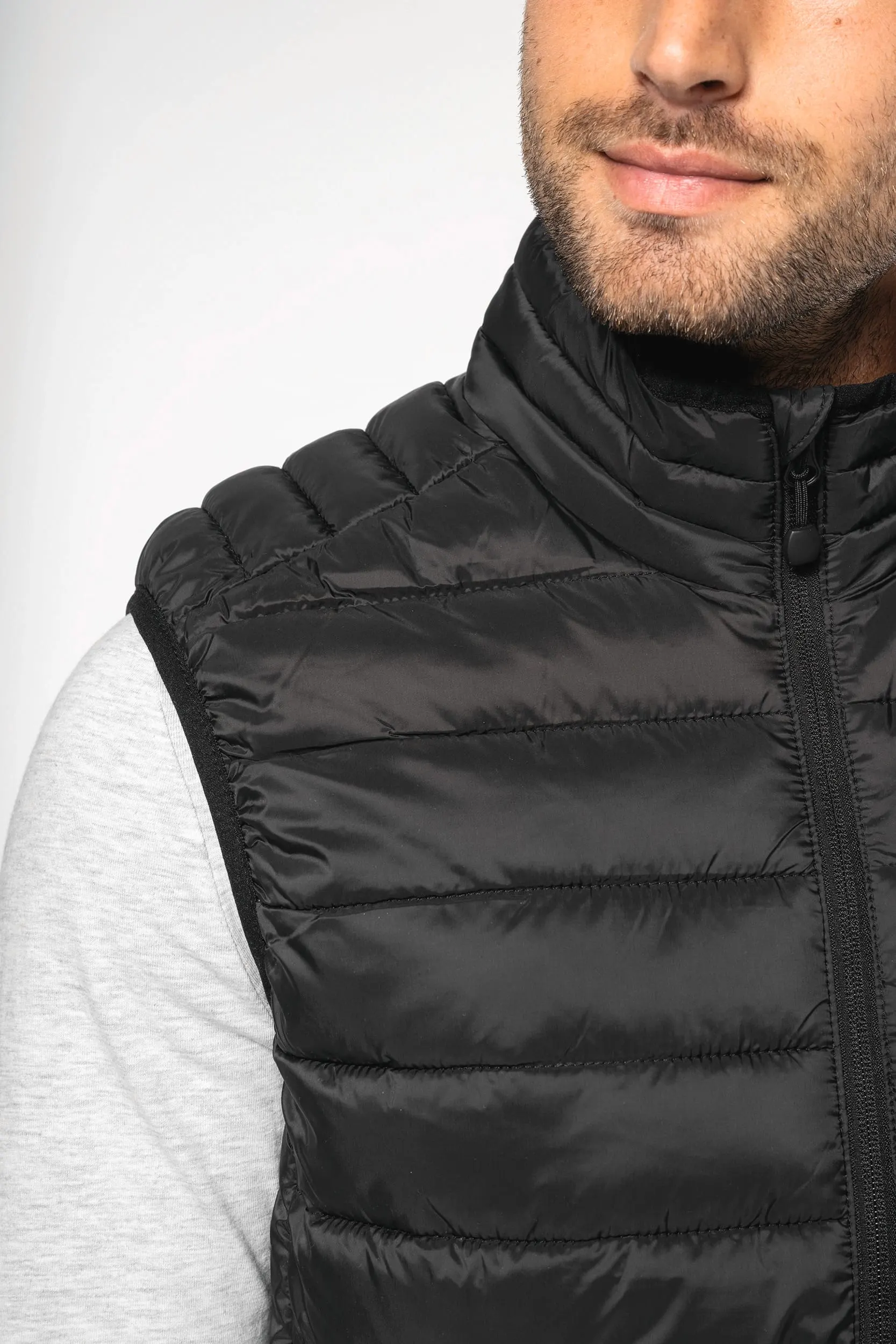 Chaleco acolchado y ligero hombre