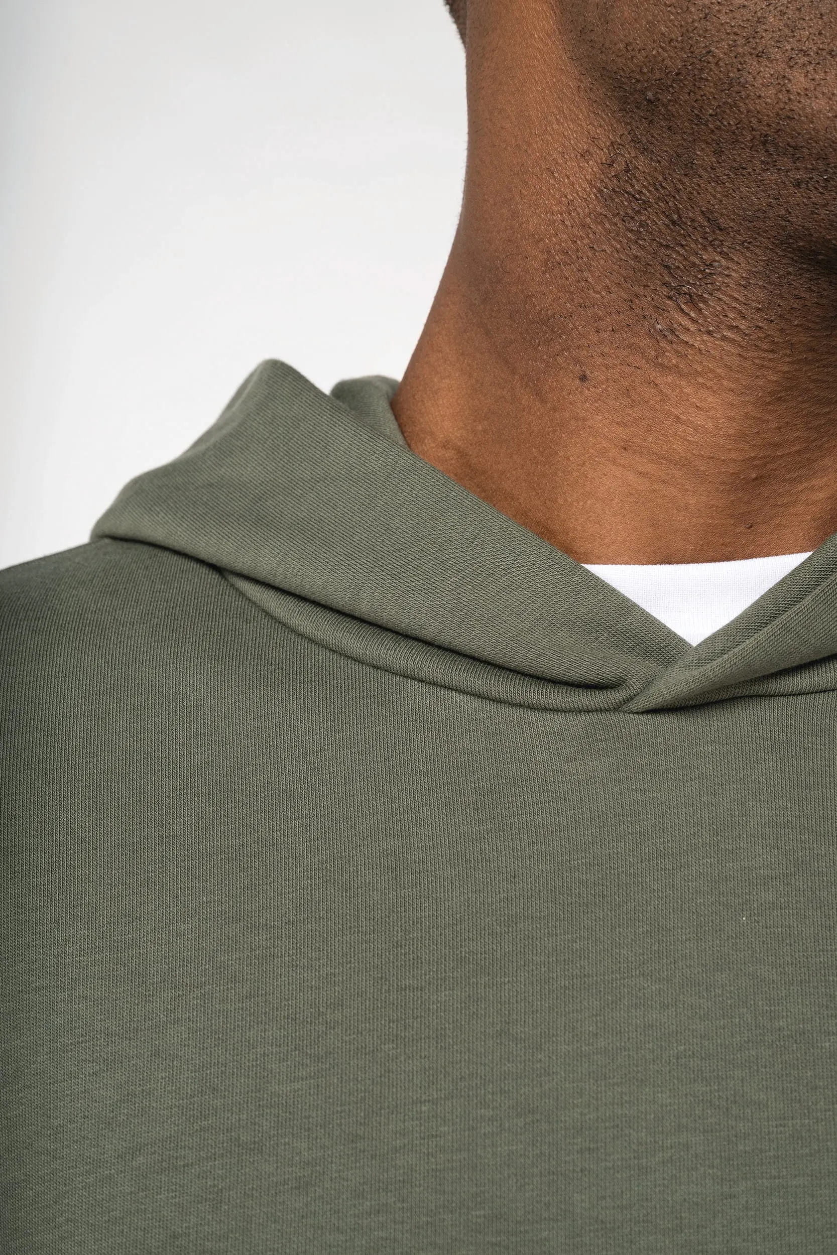 Sudadera ecorresponsable con capucha oversize unisex