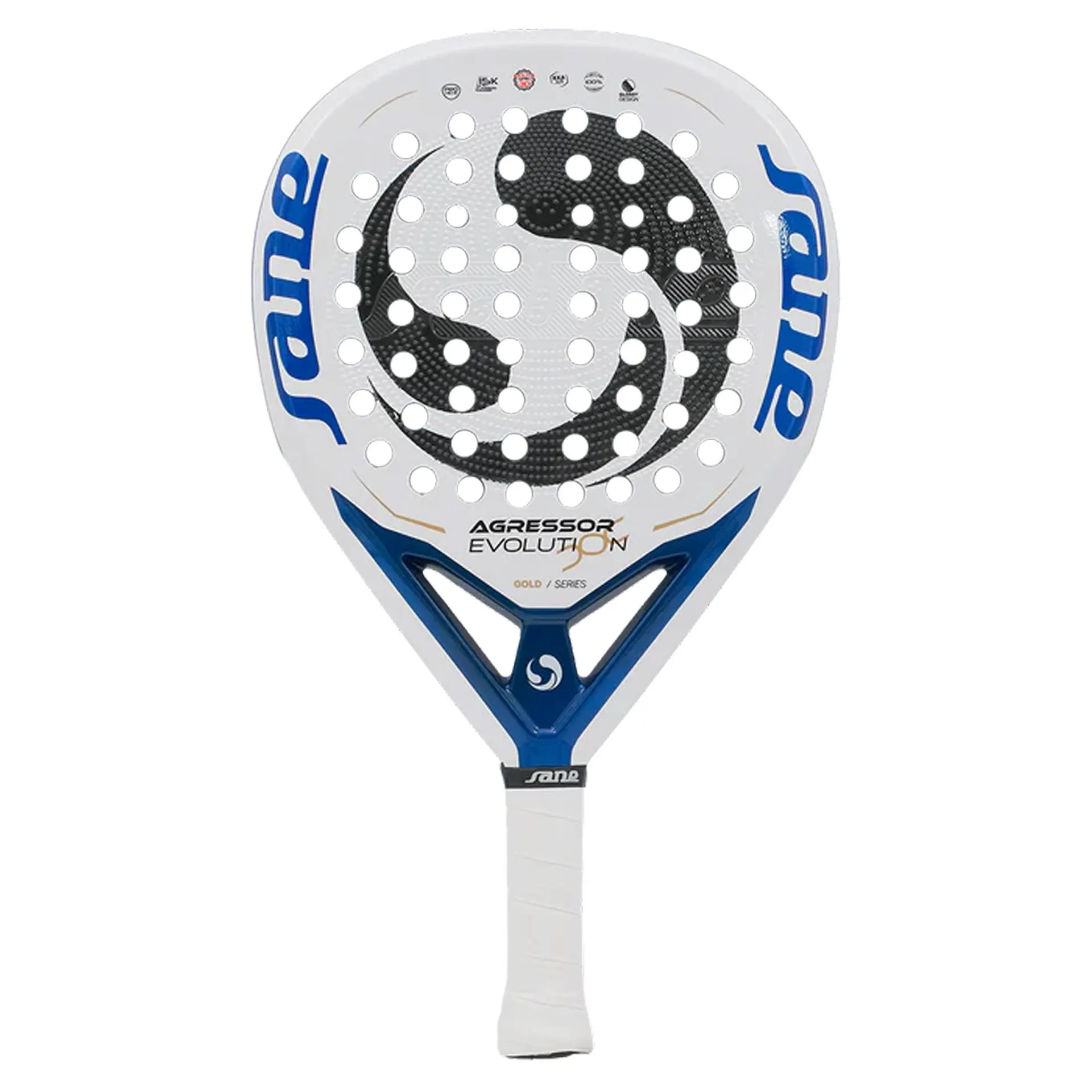 PALA DE PÁDEL SANE AGRESSOR EVOLUTION GOLD