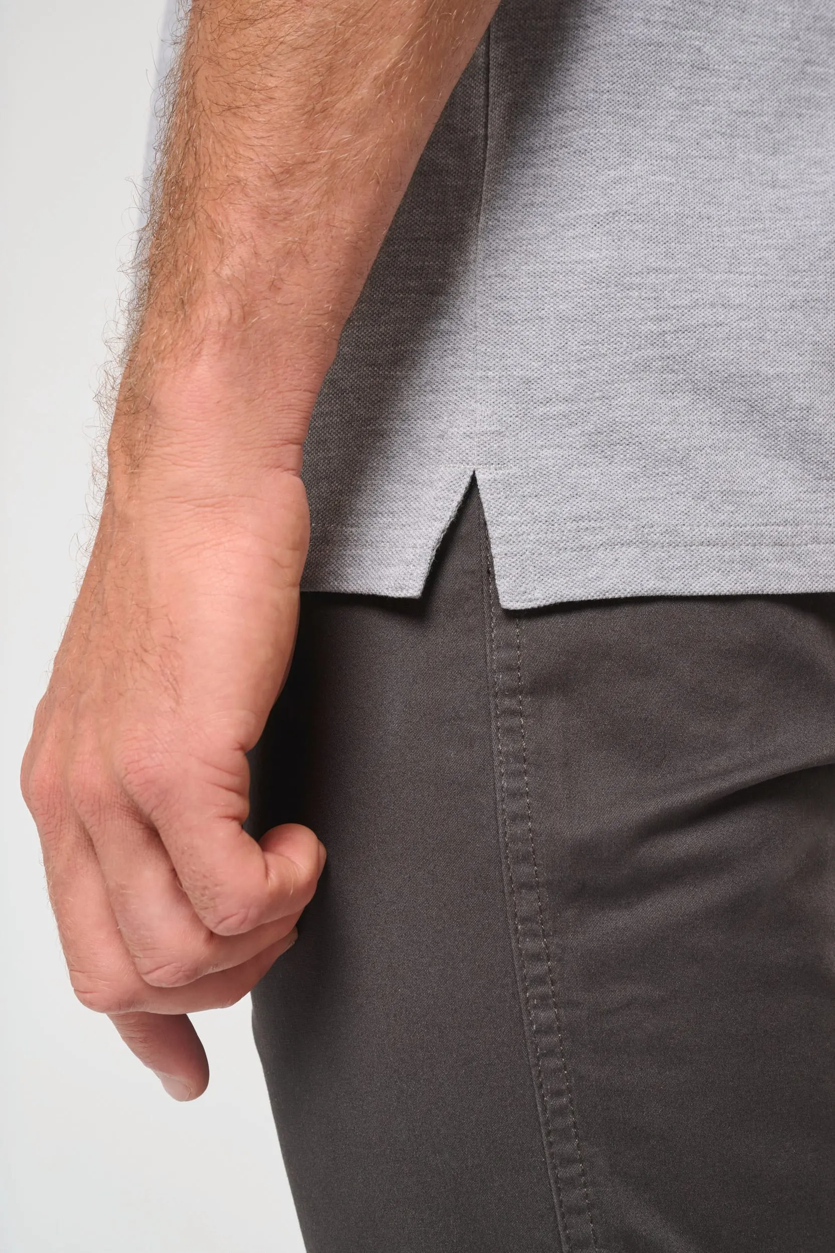 Polo ecorresponsable con bolsillo en el pecho unisex