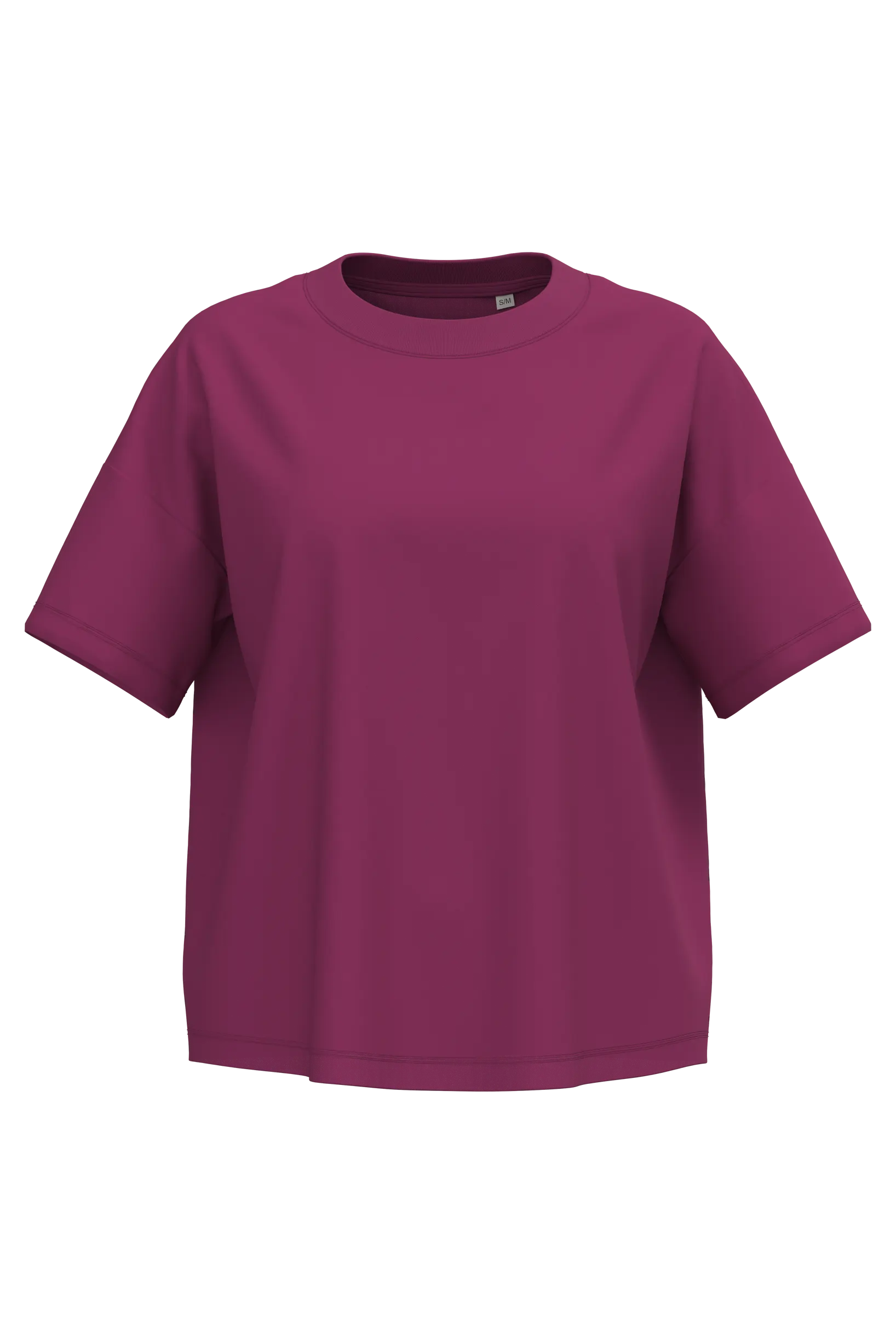 Camiseta ecorresponsable oversize mujer