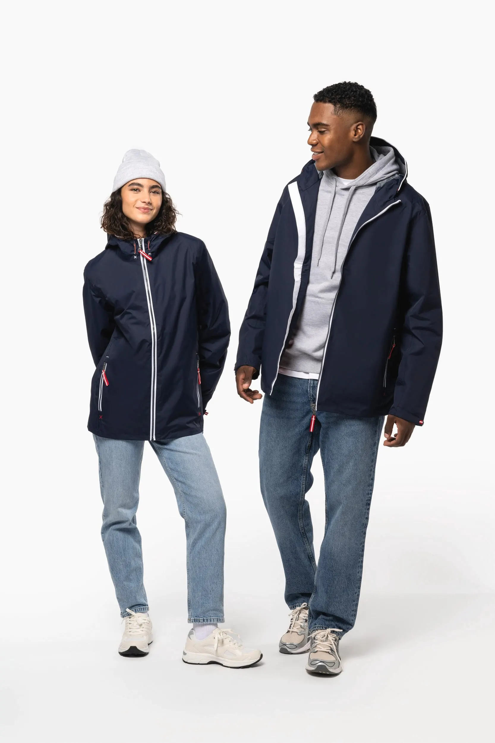 Chaqueta impermeable unisex