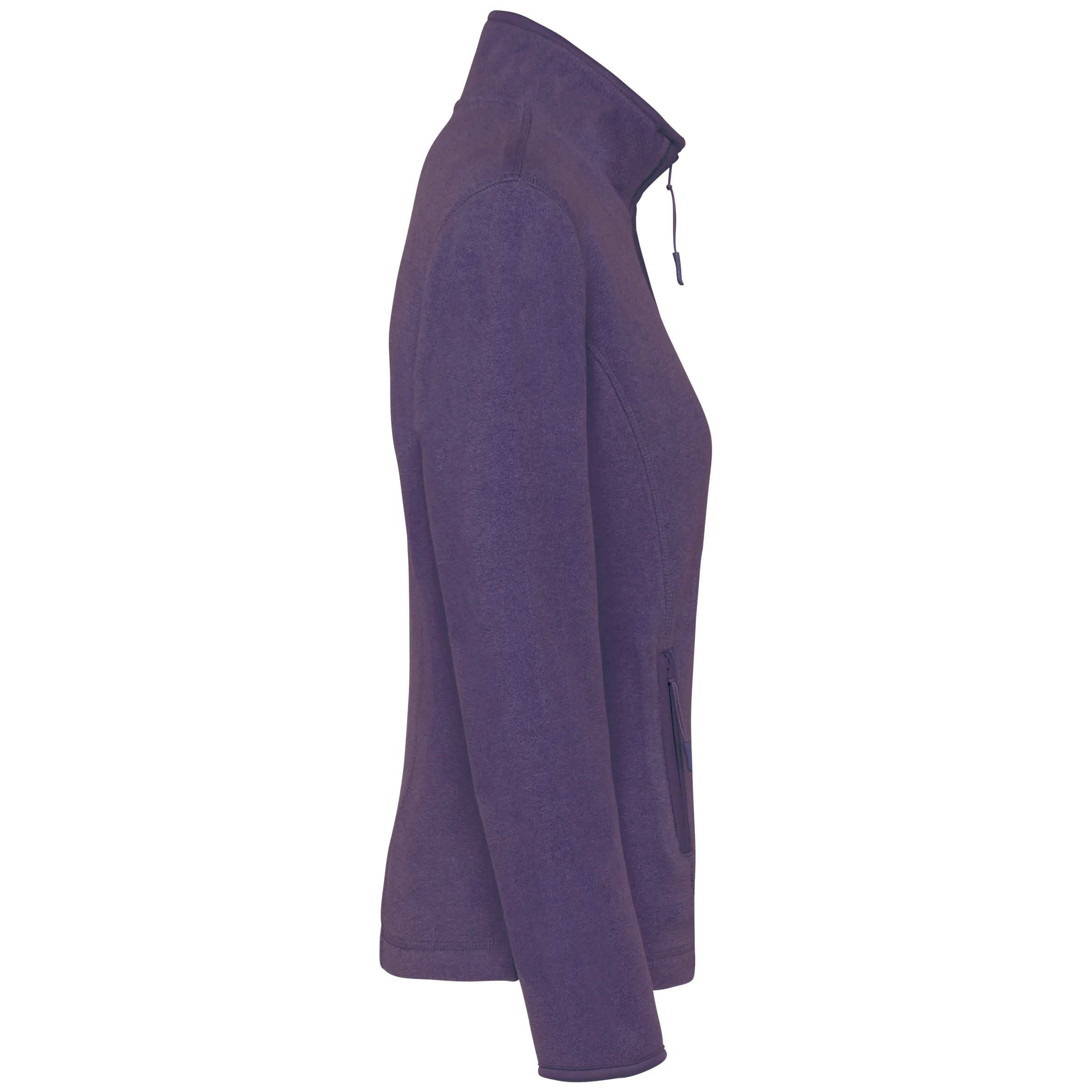 Chaqueta micropolar con cremallera mujer