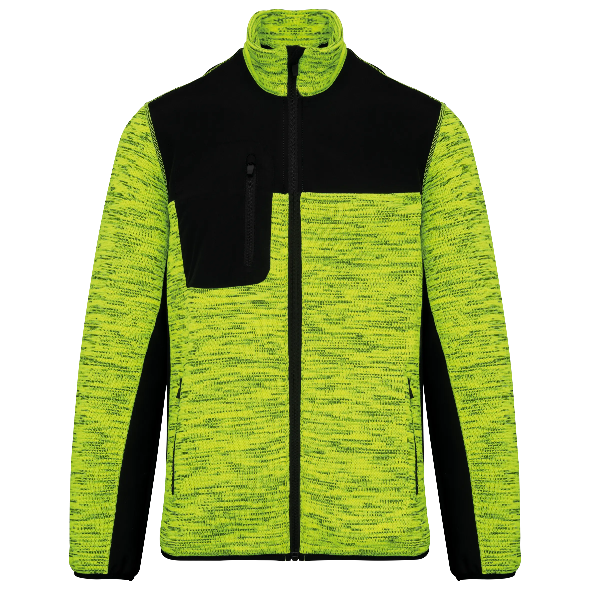 Chaqueta polytricot reciclada hombre