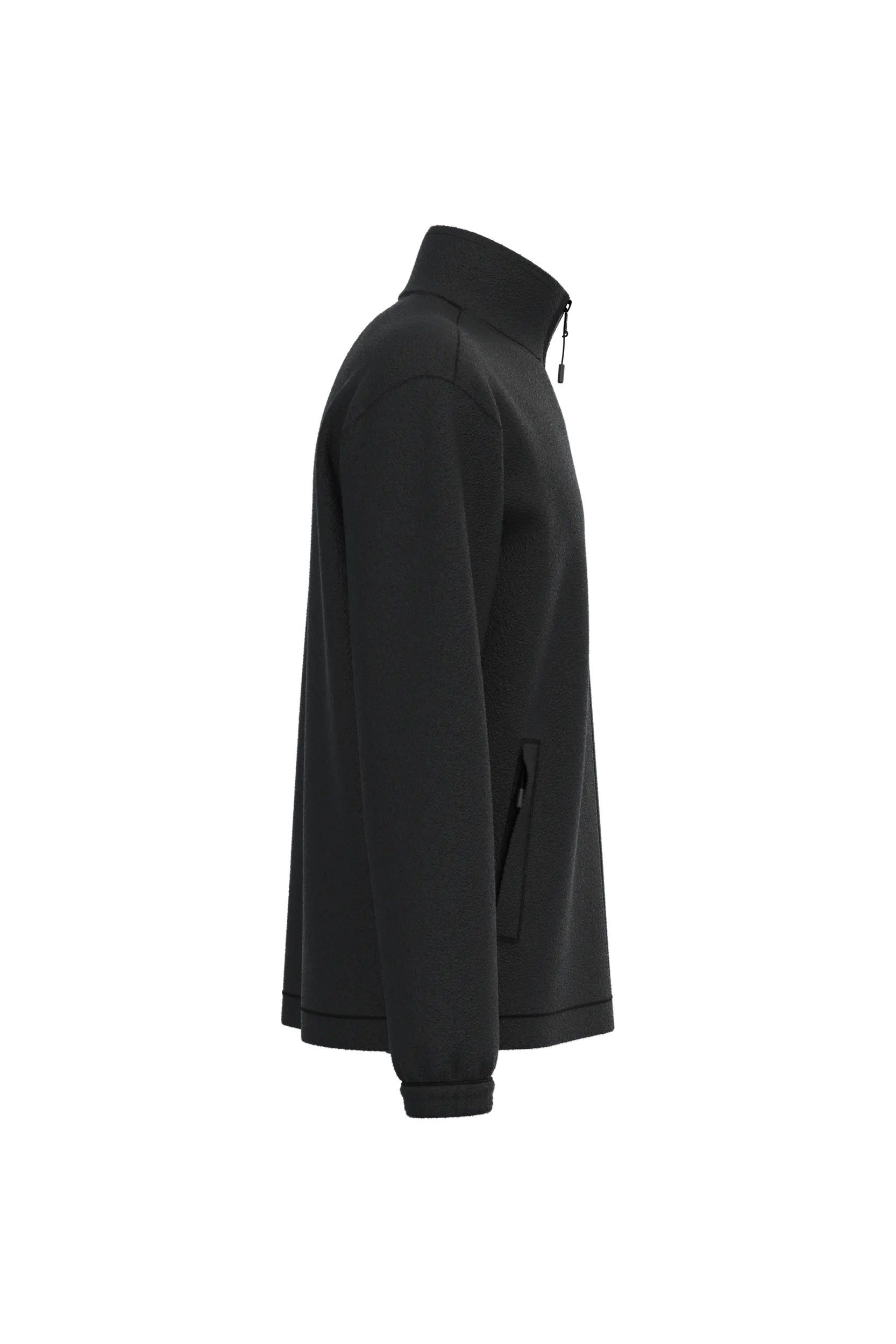 Chaqueta polar ajustable con puños elásticos