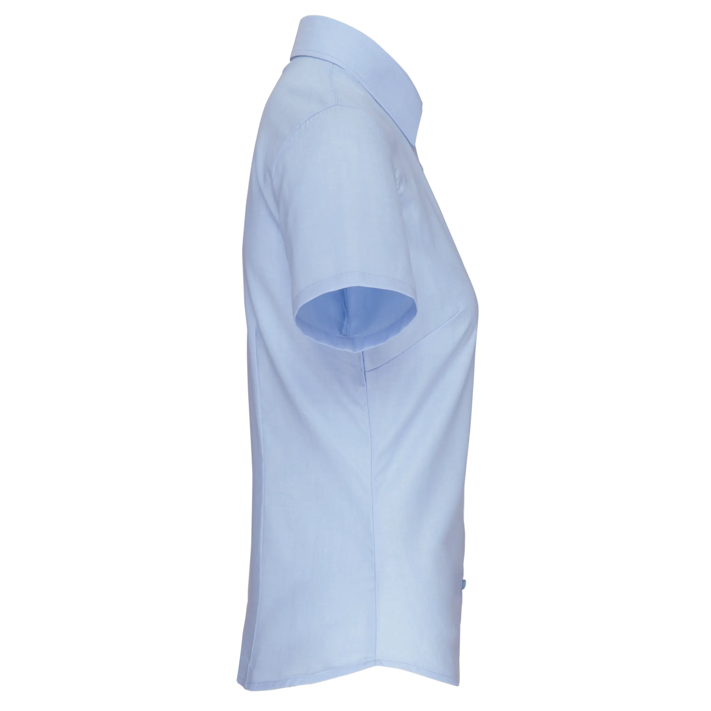 Camisa oxford manga corta mujer