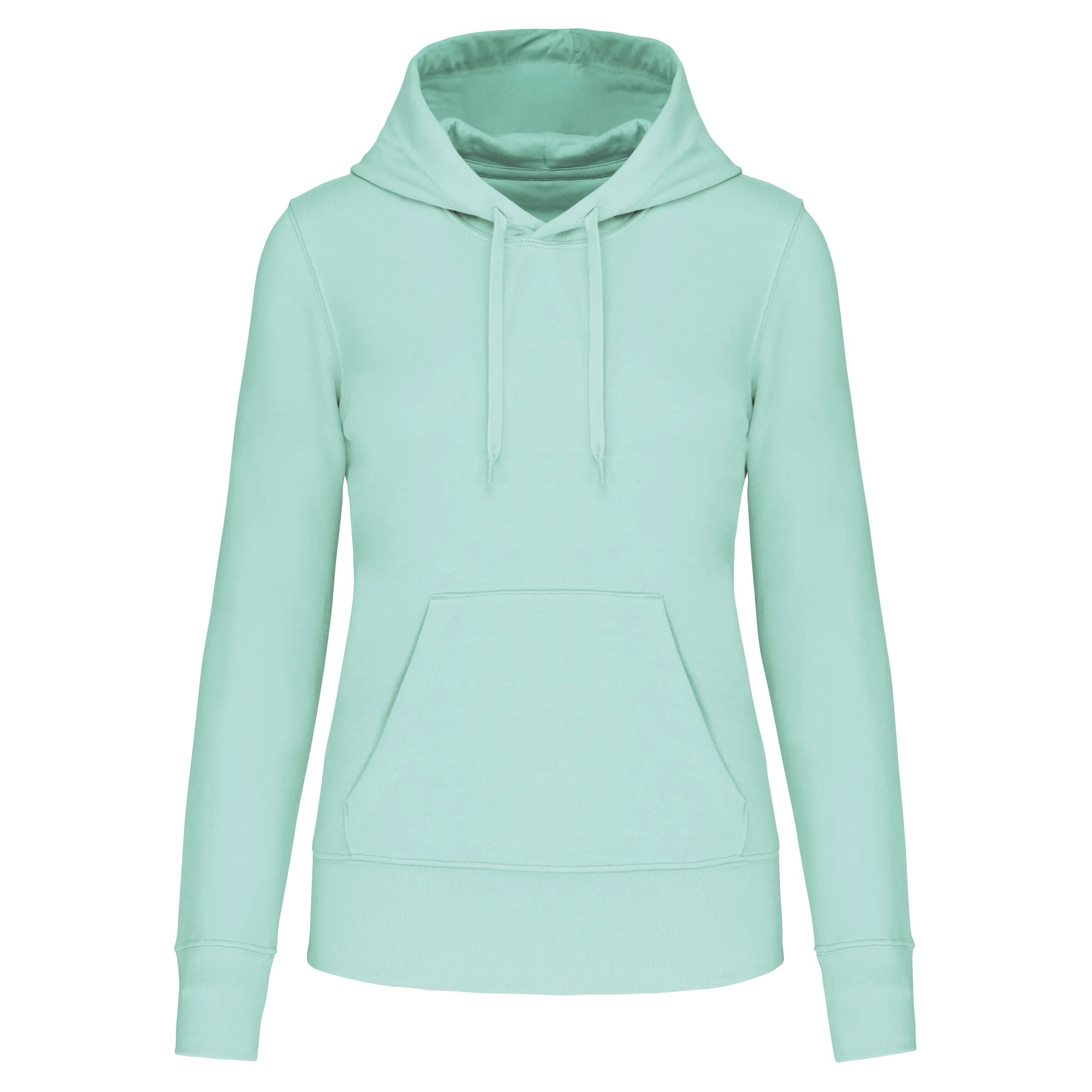 Sudadera capucha ecorresponsable mujer