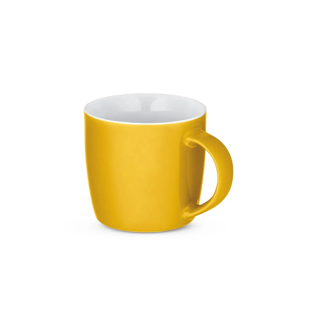COMANDER. Taza de cerámica con acabado brillante, 370 ml