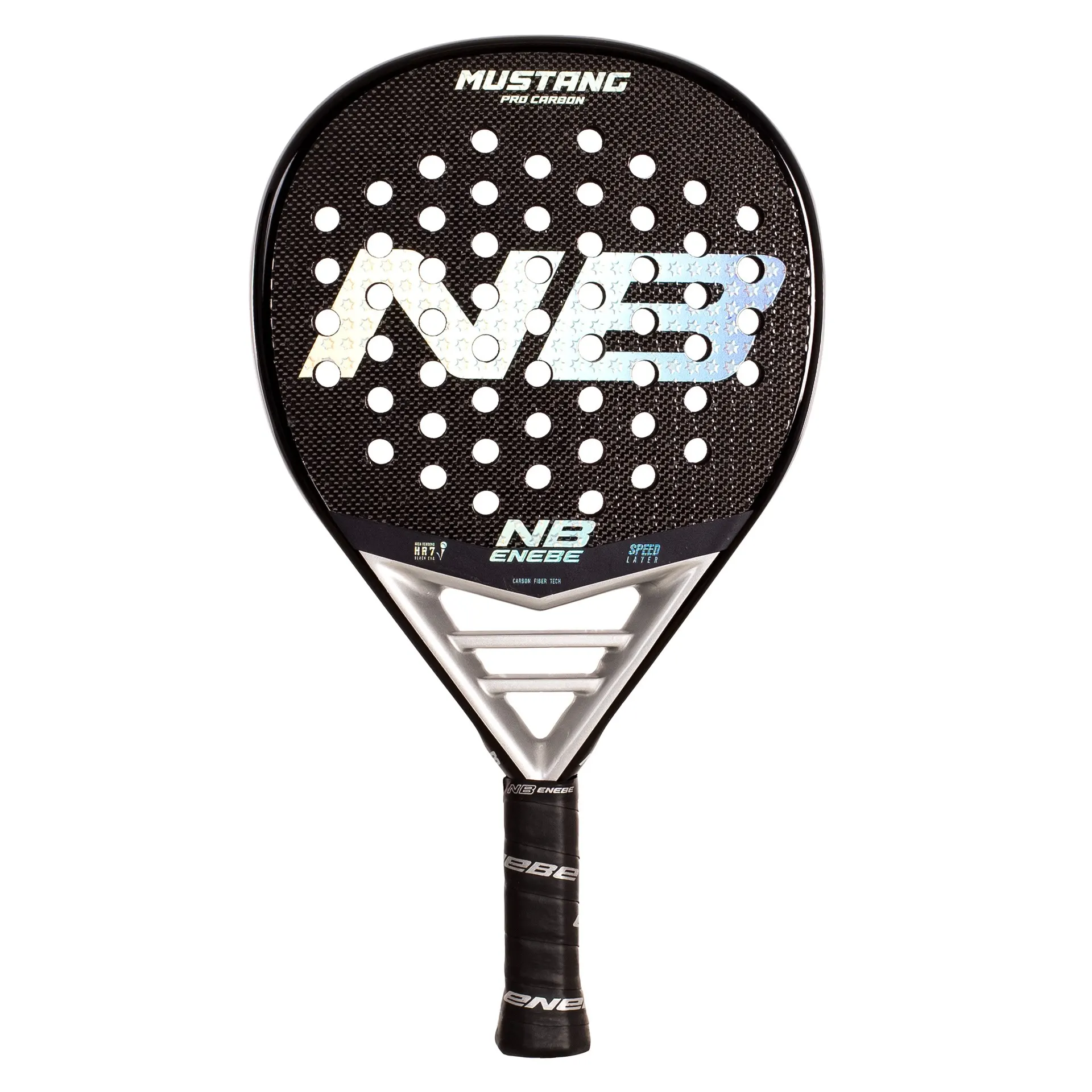 PALA DE PÁDEL ENEBE MUSTANG SILVER 3K