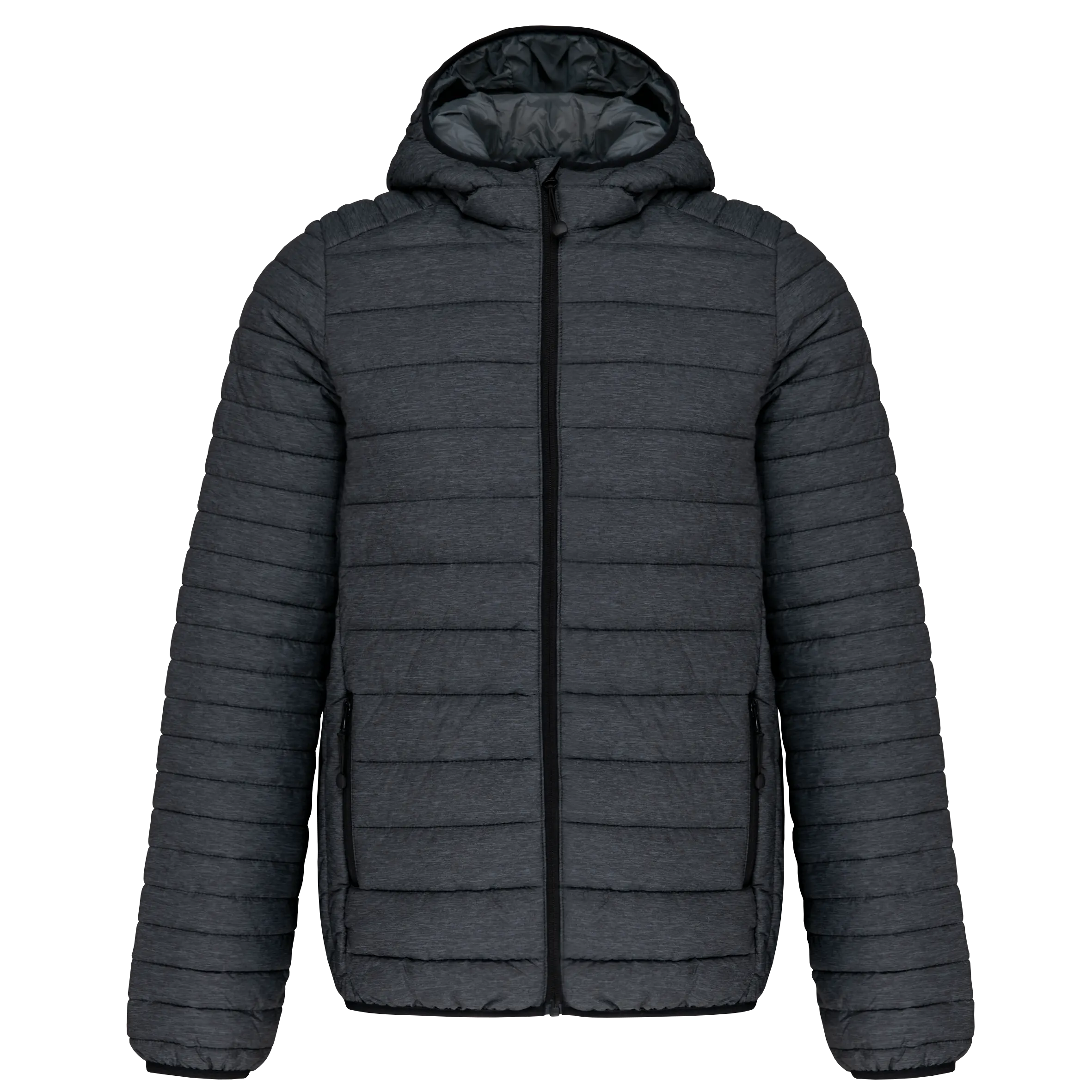 Chaqueta acolchada y ligera con capucha hombre