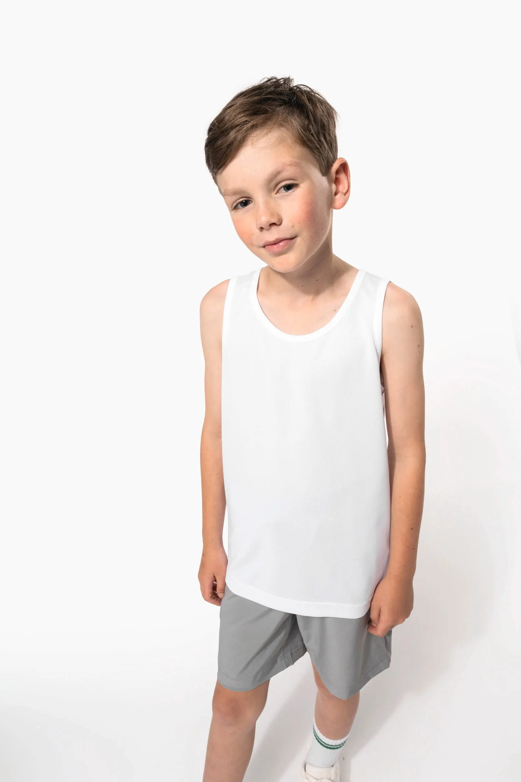 Camiseta de tirantes deportiva infantil<br/>