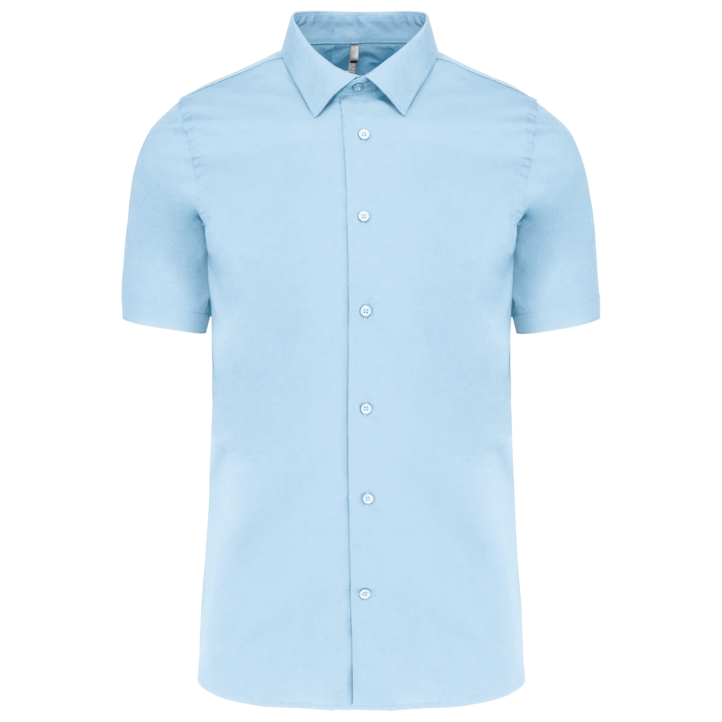 Camisa strech manga corta hombre