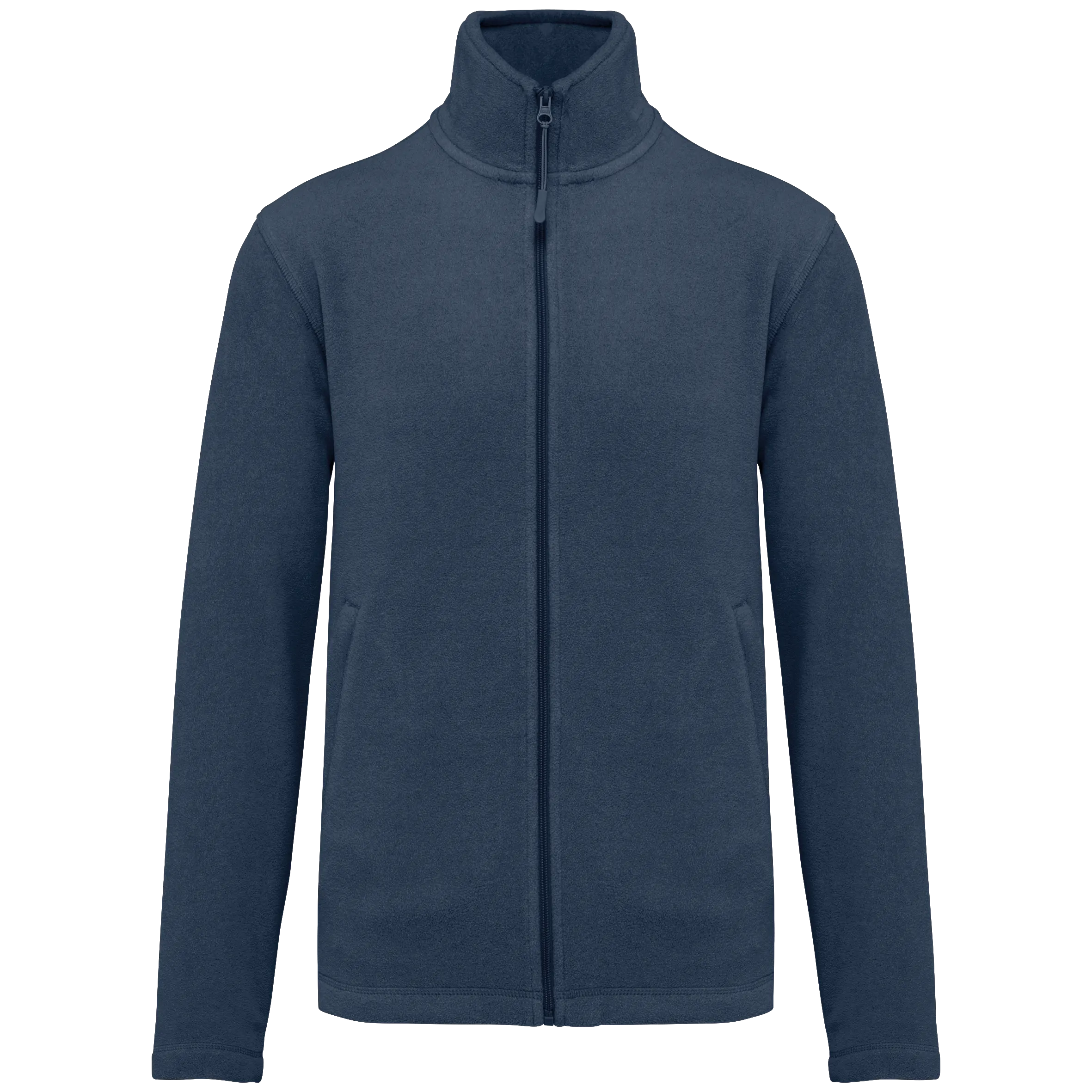Chaqueta micropolar con cremallera hombre