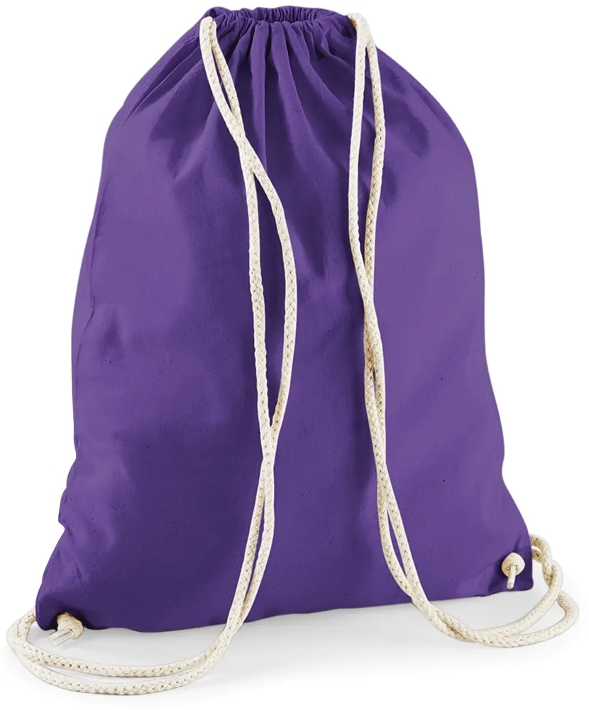 Bolsa gimnasio de algodón