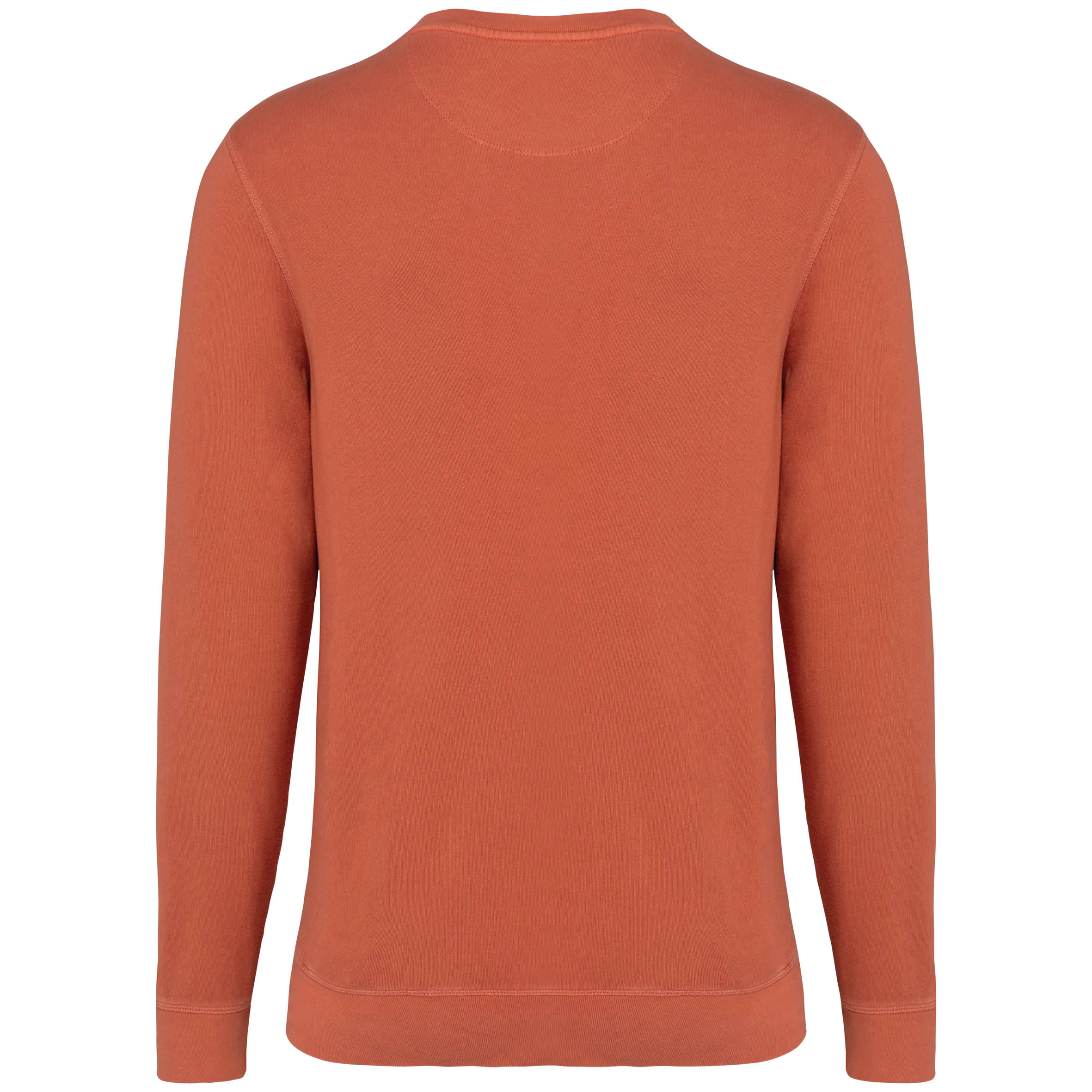 Sudadera ecorresponsable de cuello redondo French Terry unisex
