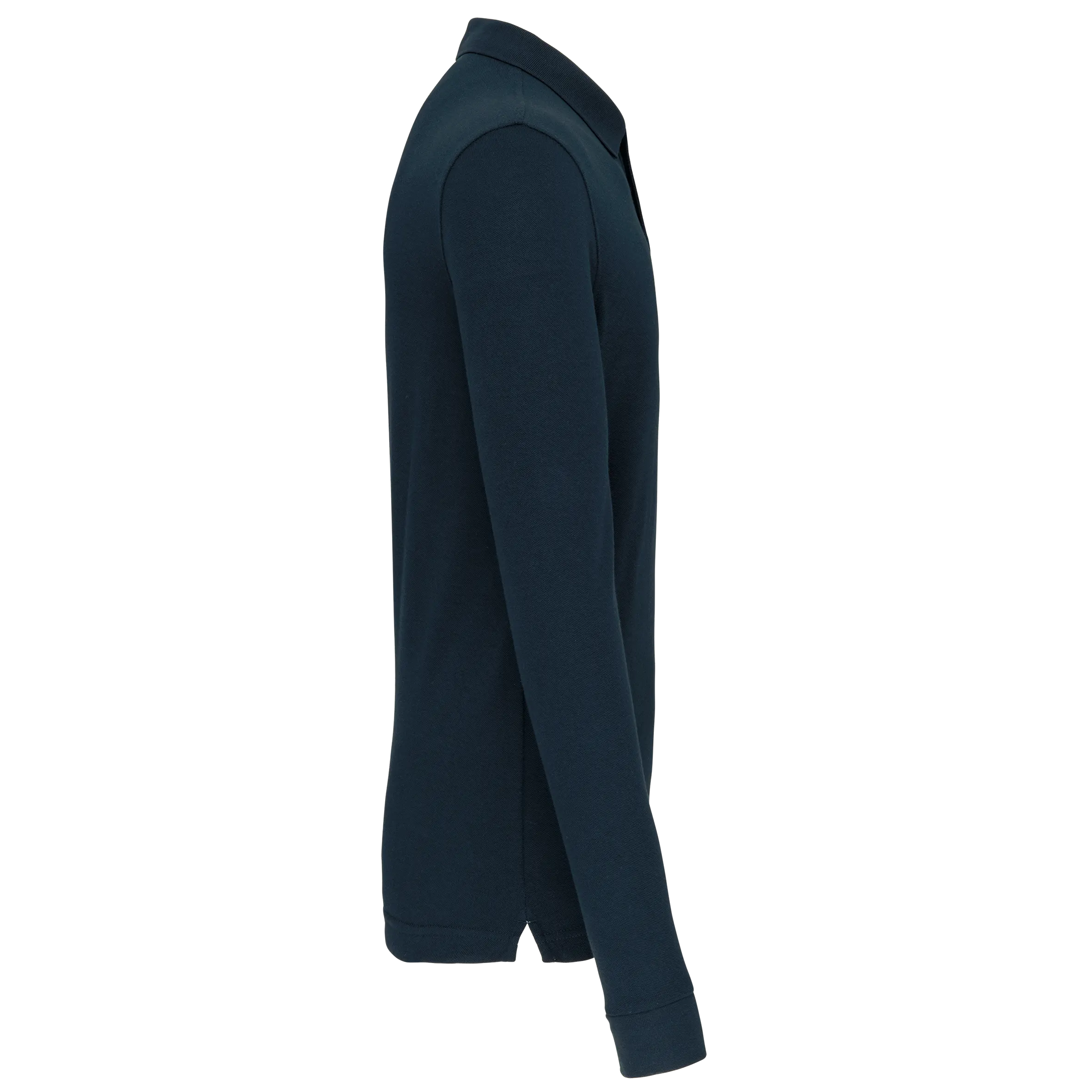 Polo Antibacteriano manga larga hombre