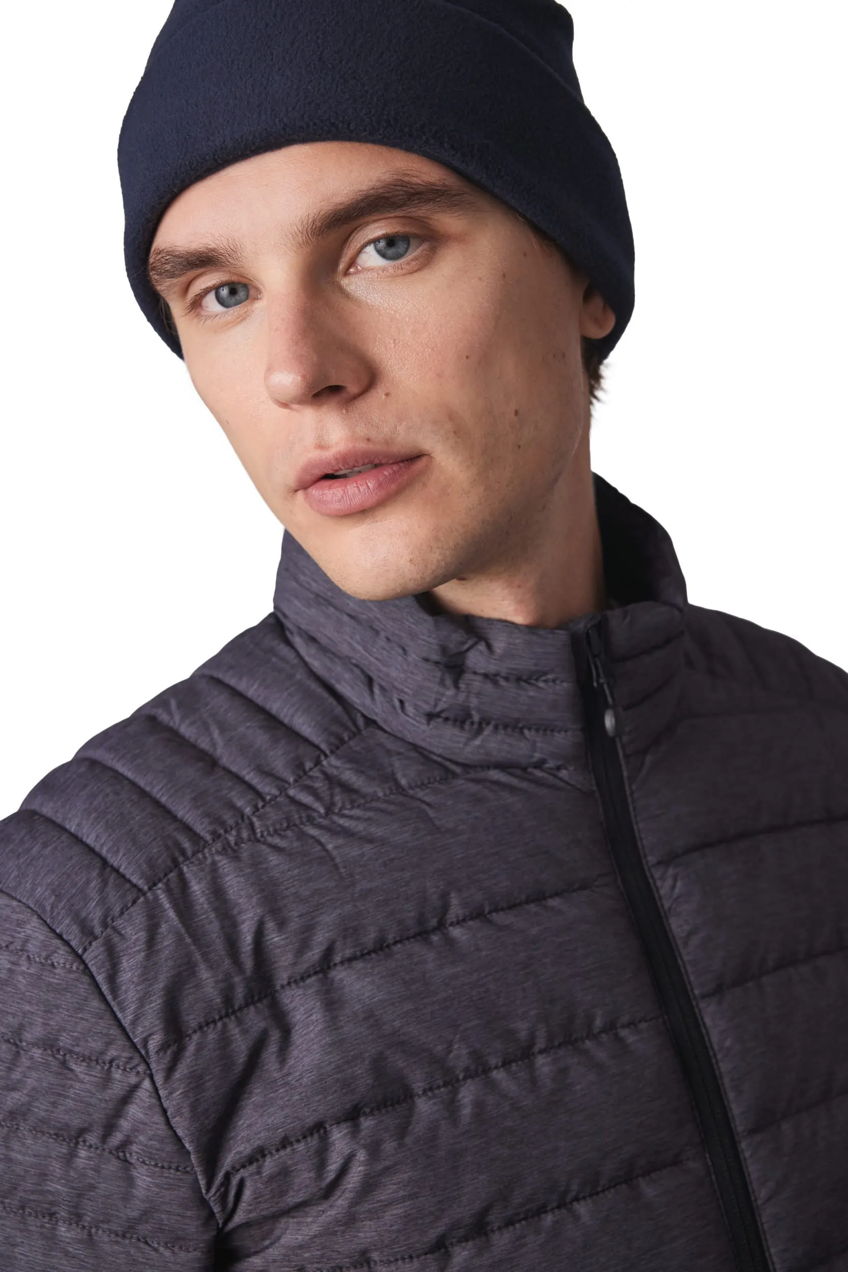 Gorro micropolar reciclado con dobladillo