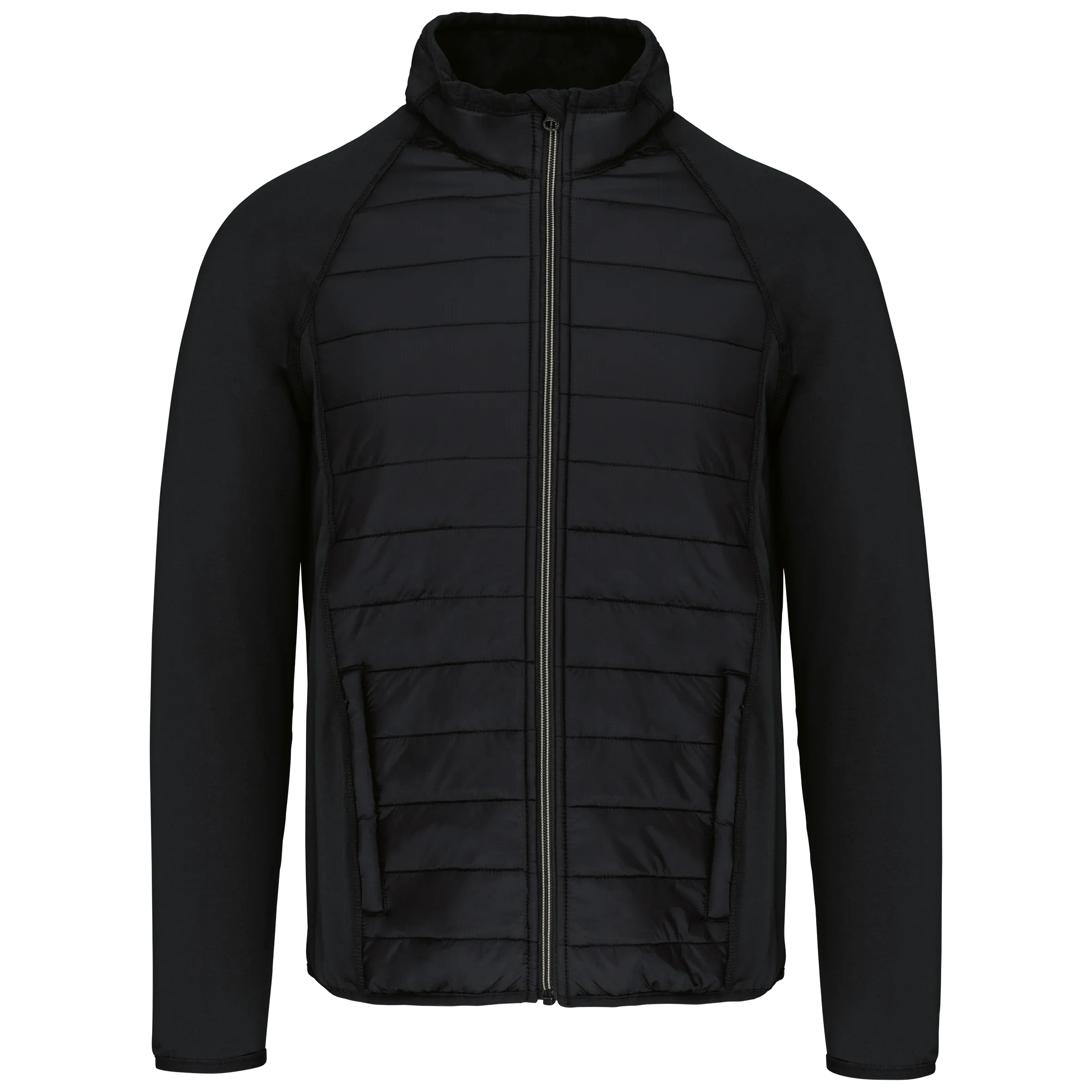 Chaqueta de deporte bimaterial unisex