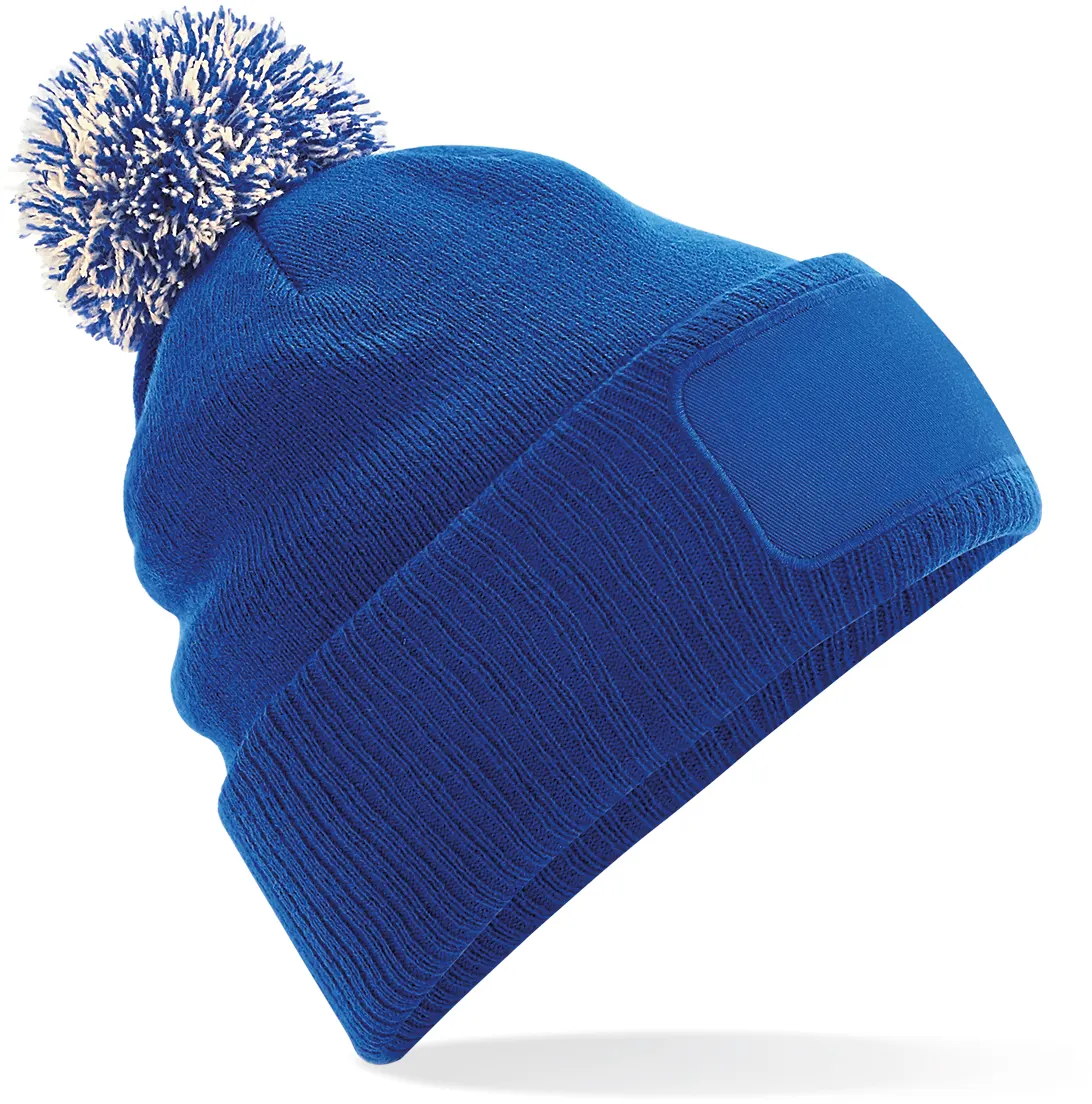 Gorro parche Snowstar® con pompón <br/>