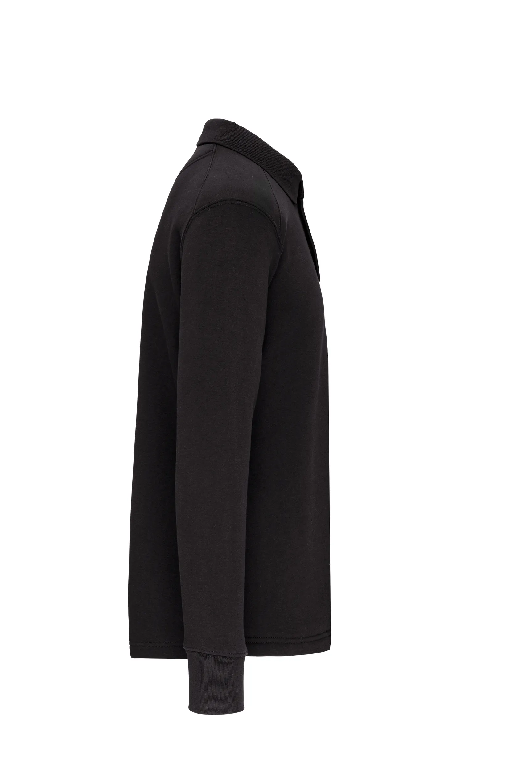 Sudadera cuello polo
