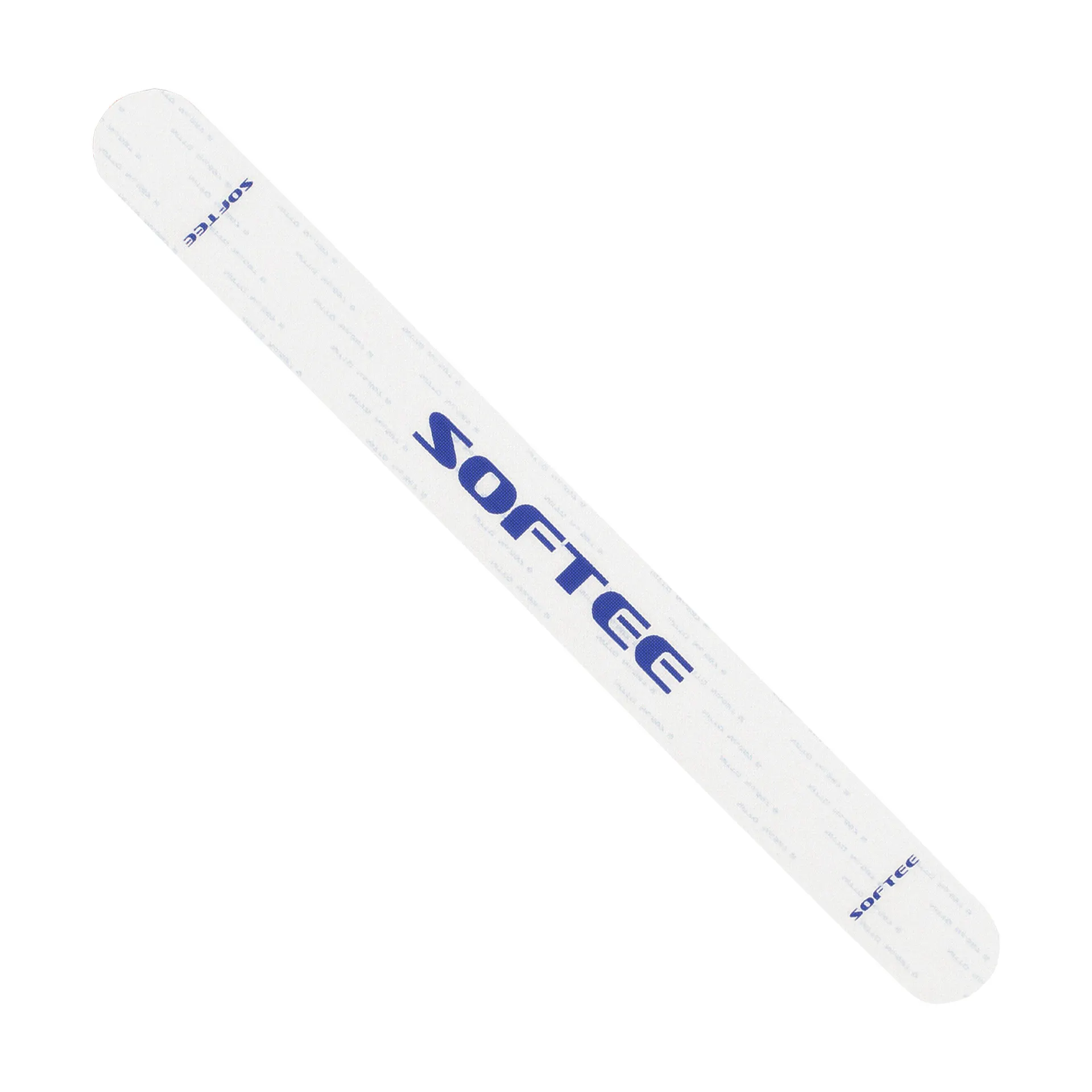 PROTECTOR DE PALA DE PÁDEL SOFTEE PADEL 1T REDONDO TRANSPARENTE AZUL