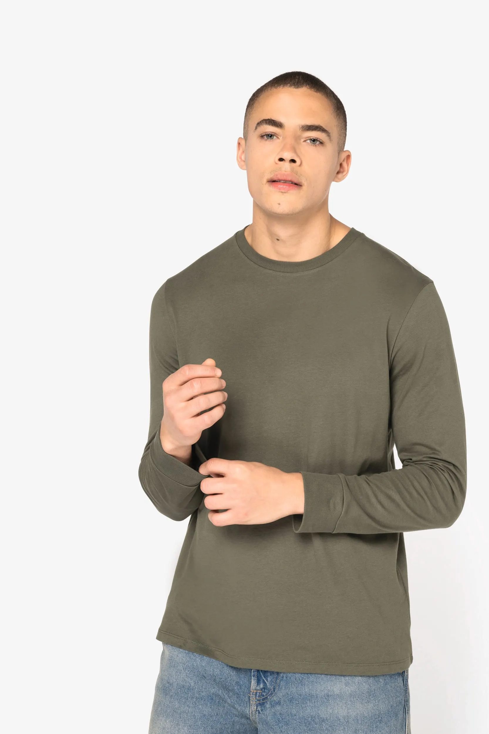 Camiseta ecorresponsable manga larga unisex