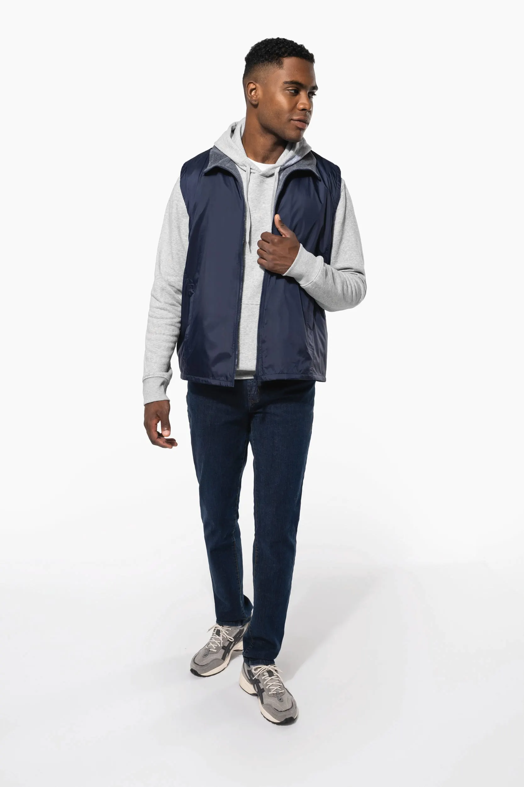 Chaleco con forro polar unisex