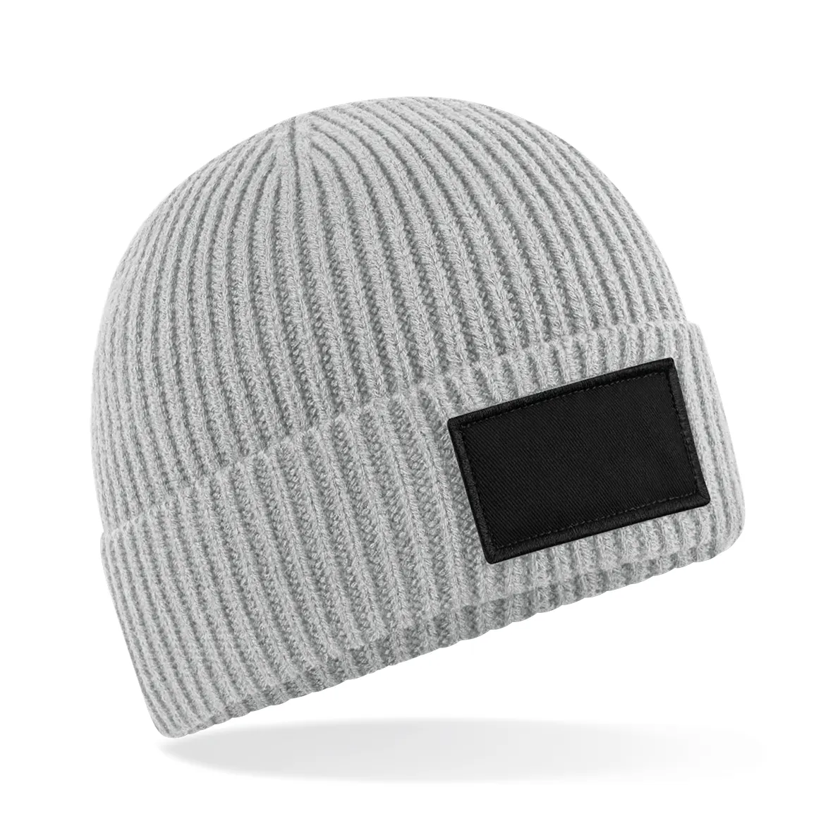 Gorro moderno con parche<br/>