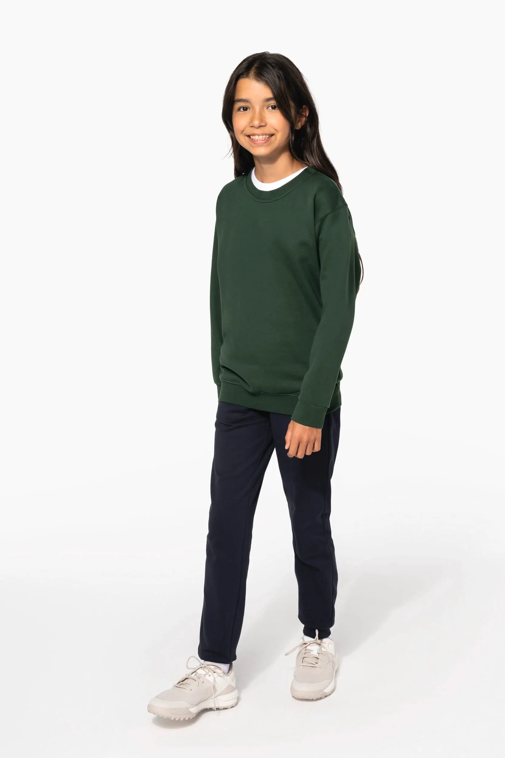 Sudadera cuello redondo infantil