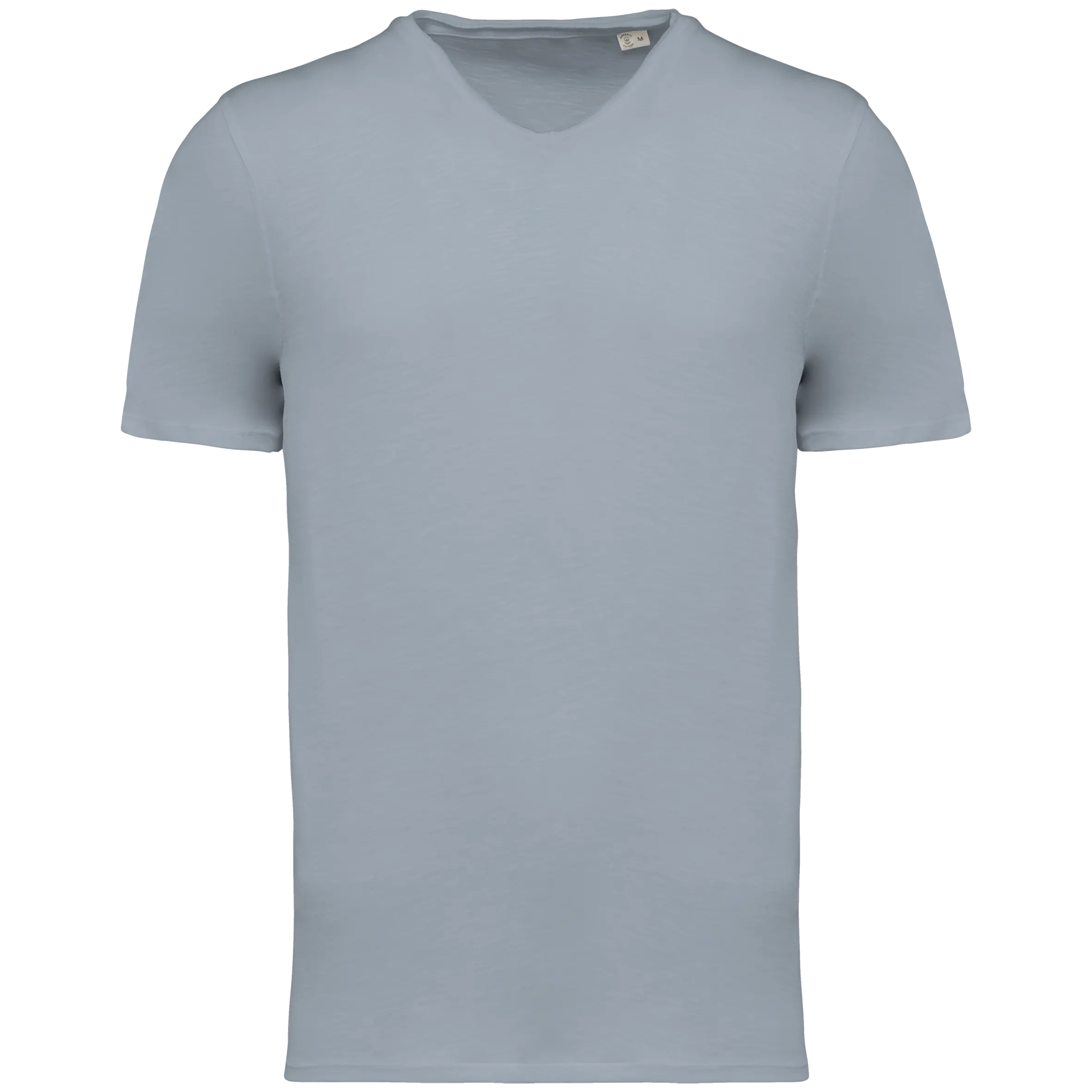 Camiseta ecorresponsable slub con bordes sin rematar hombre