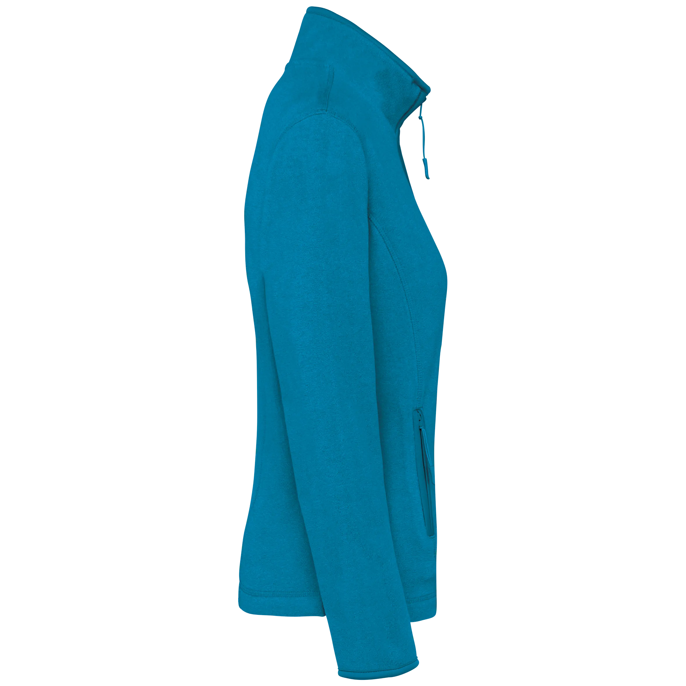 Chaqueta micropolar con cremallera mujer