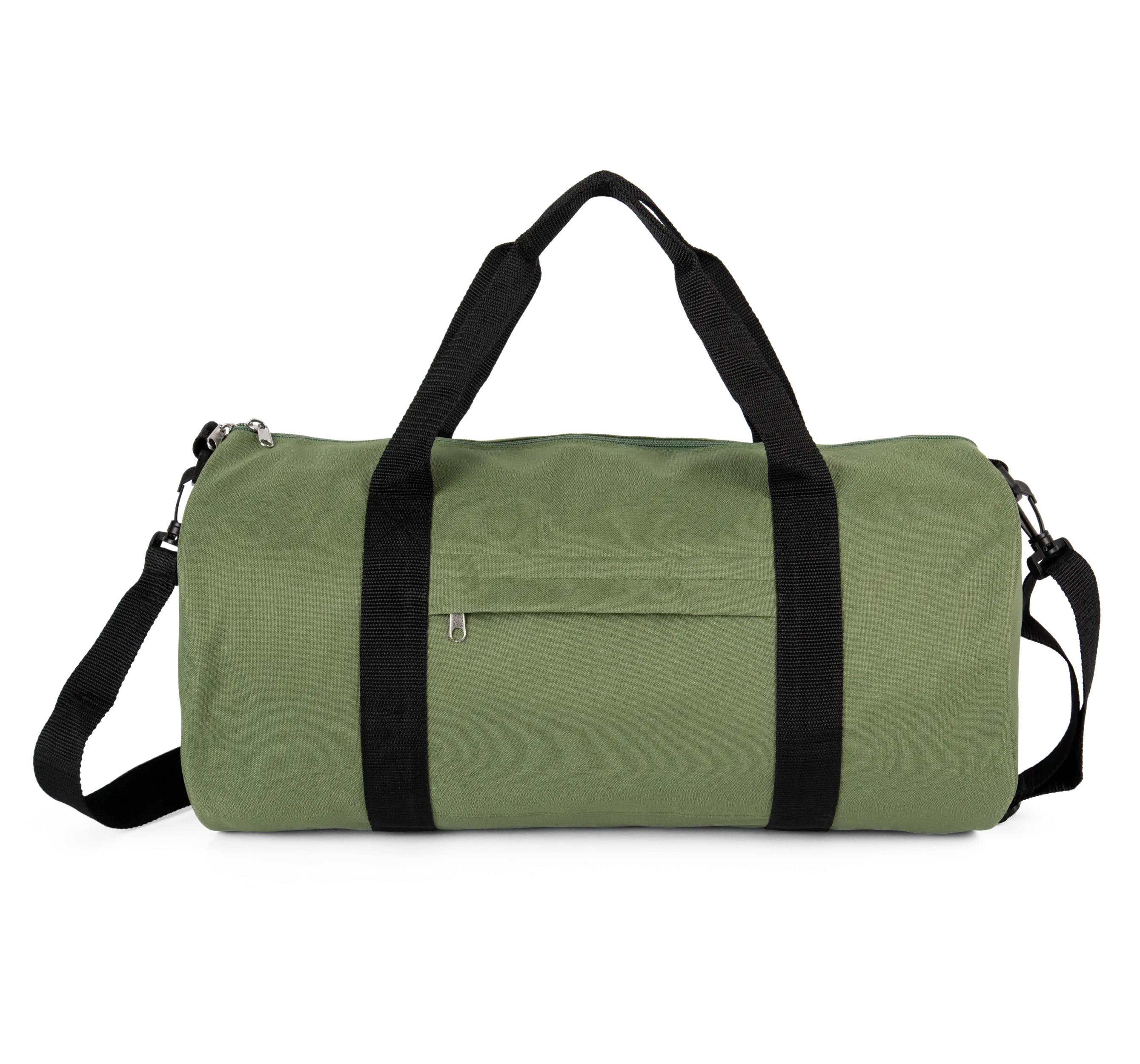 Bolsa de poliéster reciclado con bolsillo frontal