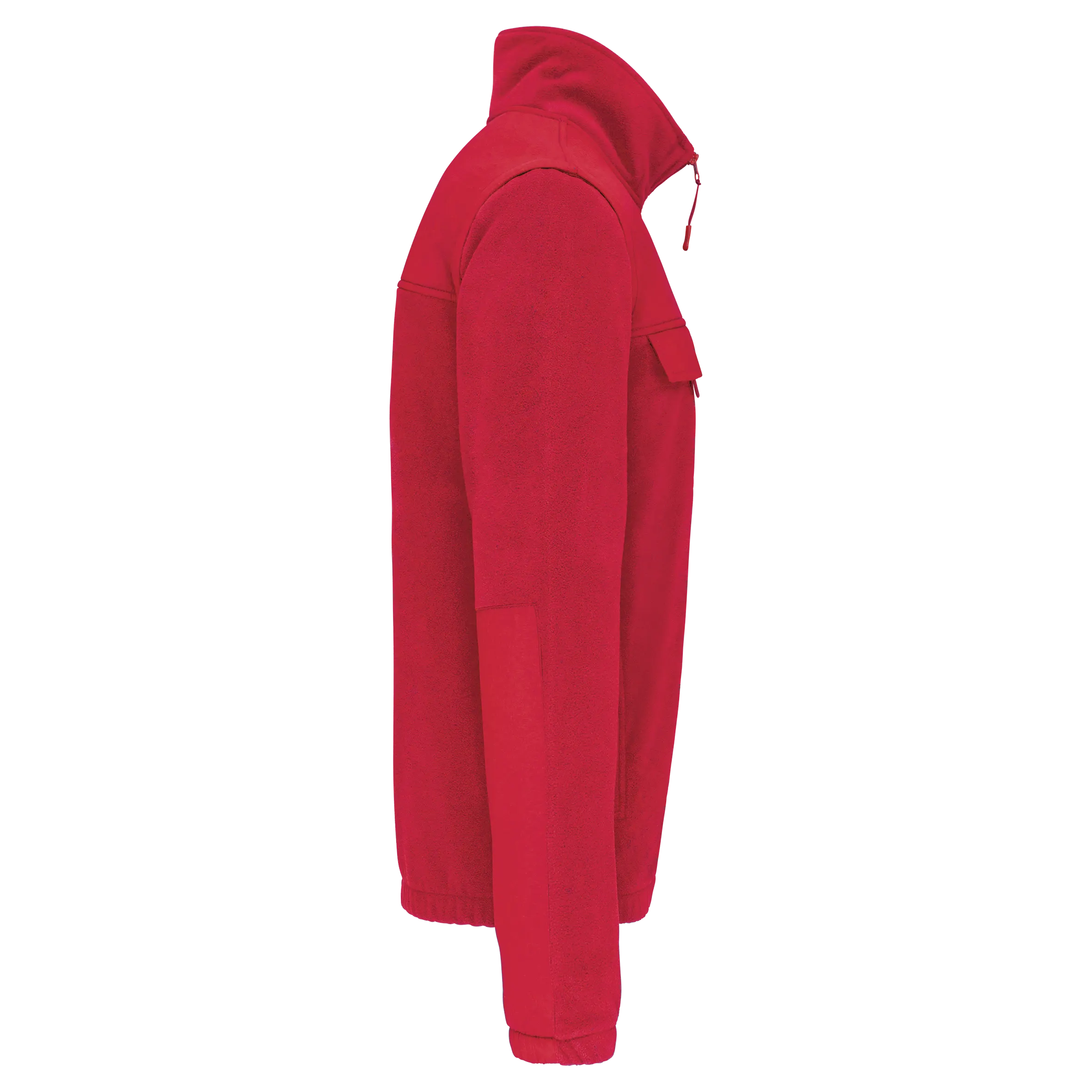 Chaqueta polar con mangas amovibles hombre