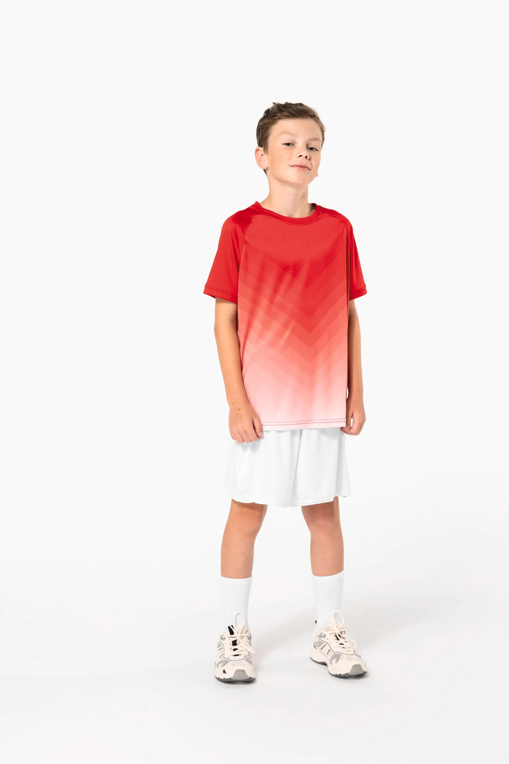 Camiseta multideporte de poliéster sublimado para niño