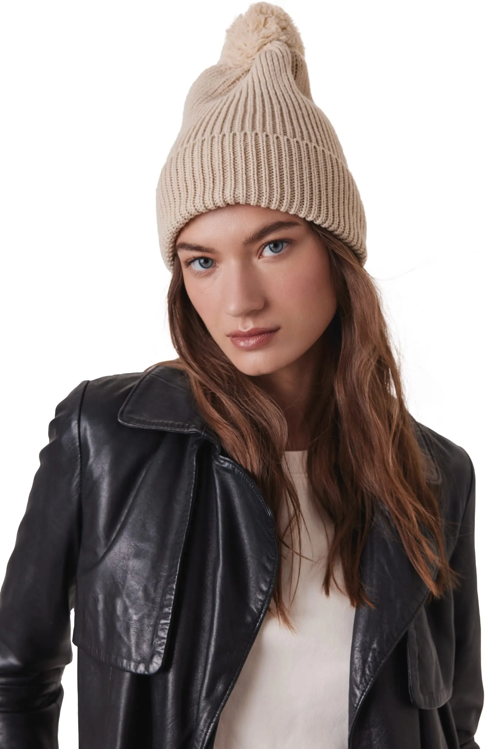 Gorro con pompón