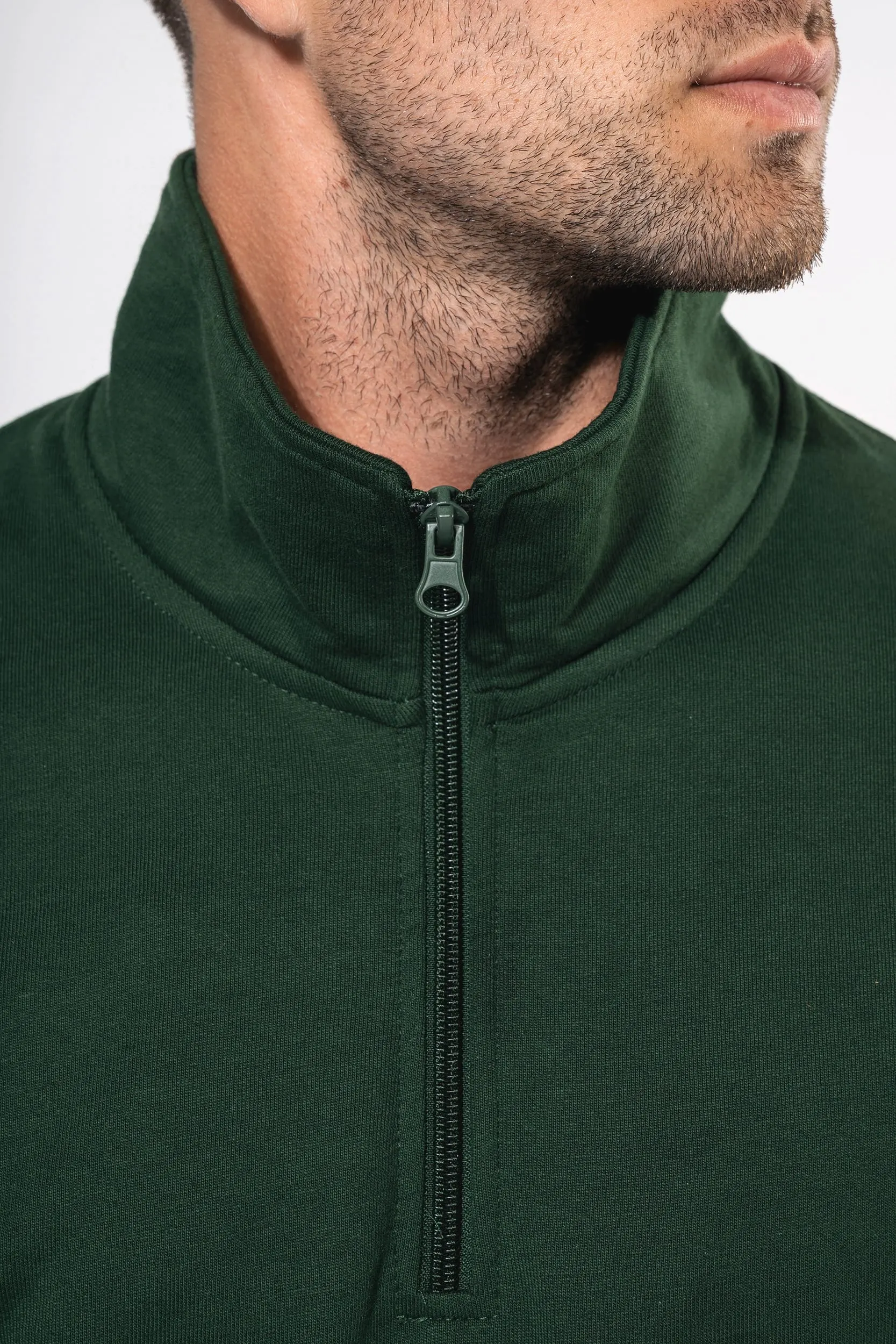 Sudadera 1/4 cremallera