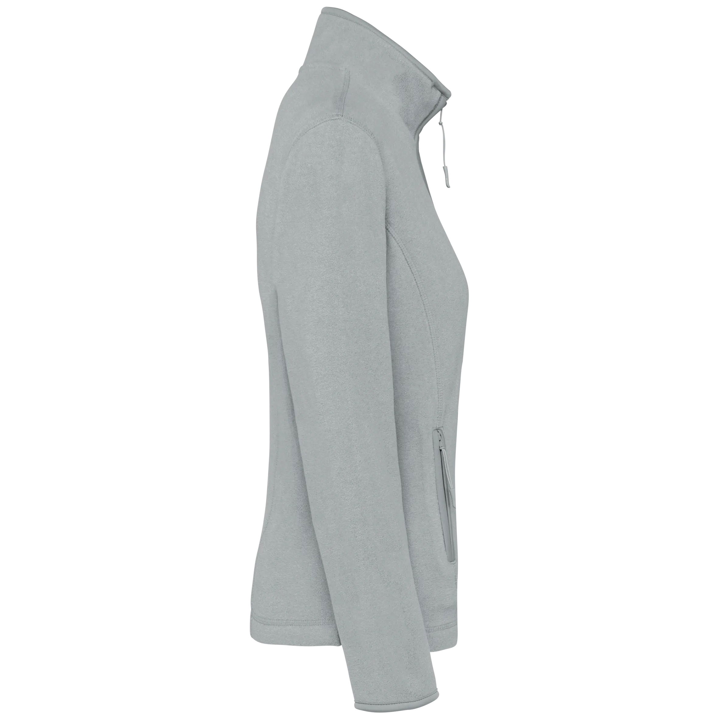 Chaqueta micropolar con cremallera mujer