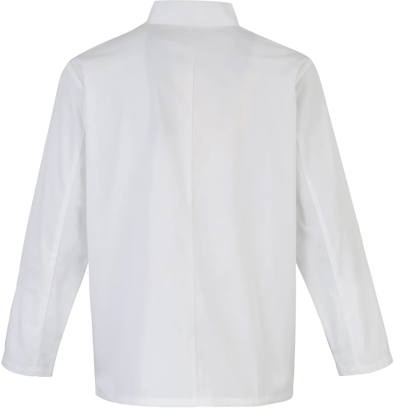 Chaqueta de cocina botones a presión manga larga